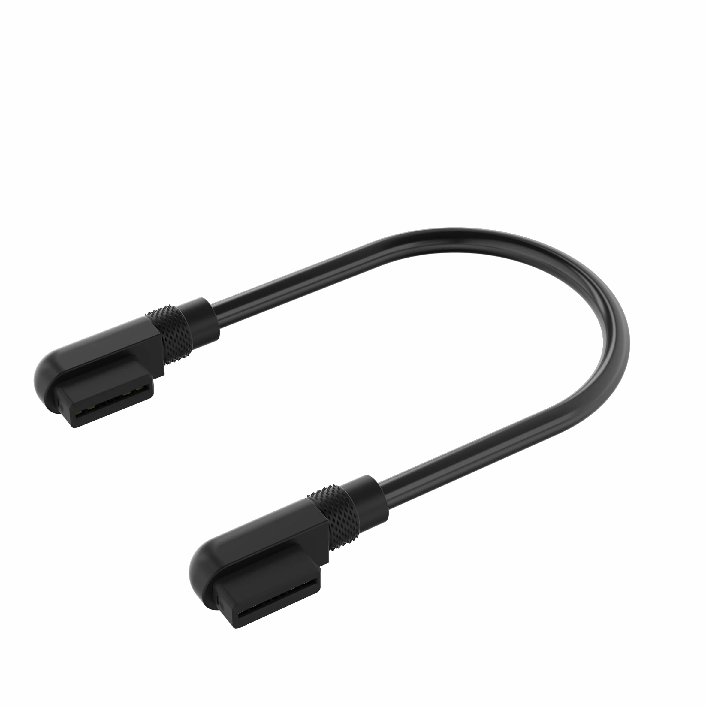 CORSAIR iCUE LINK Kabels - 2x 135mm Smukły 90° - Czarny
