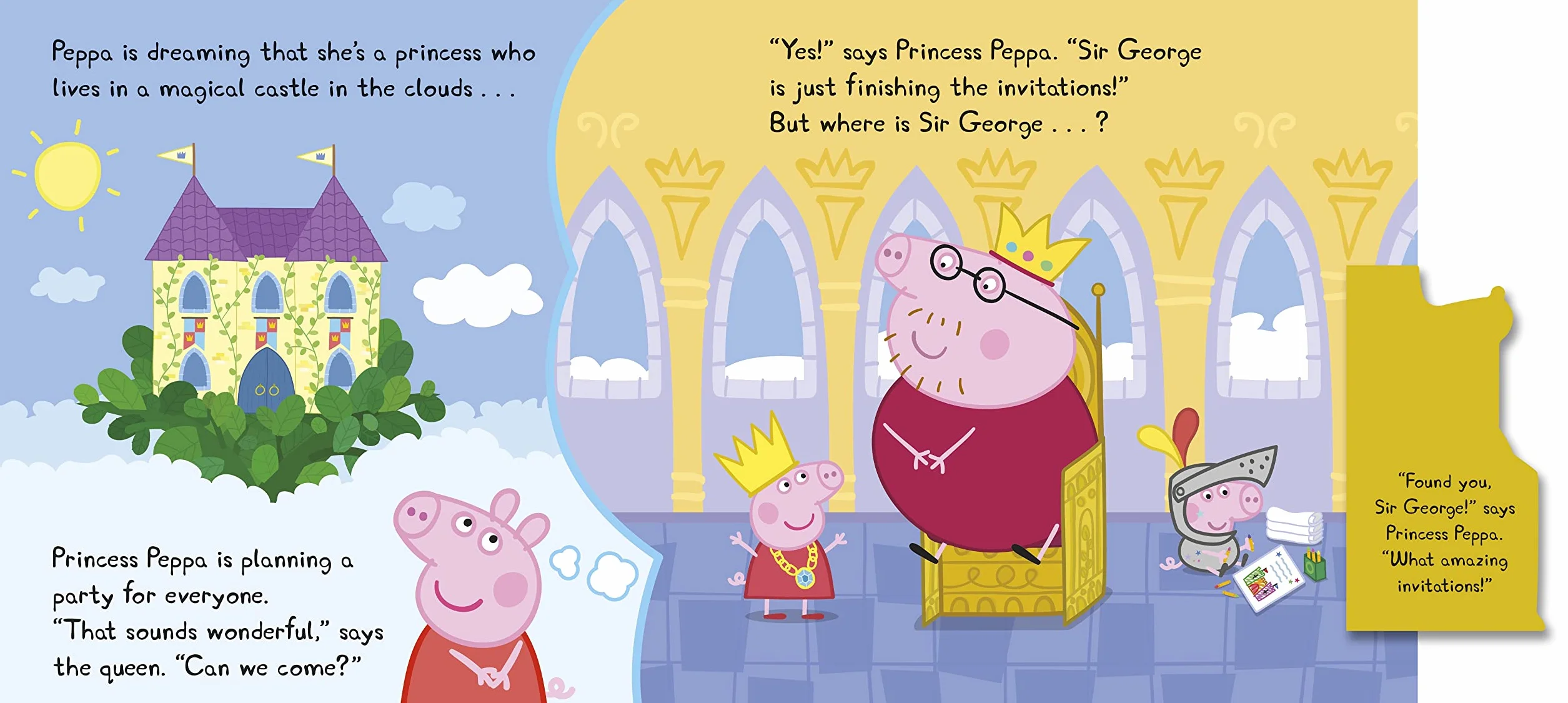 Peppa Pig: Peppa's Magic Castle : A lift-the-flap book