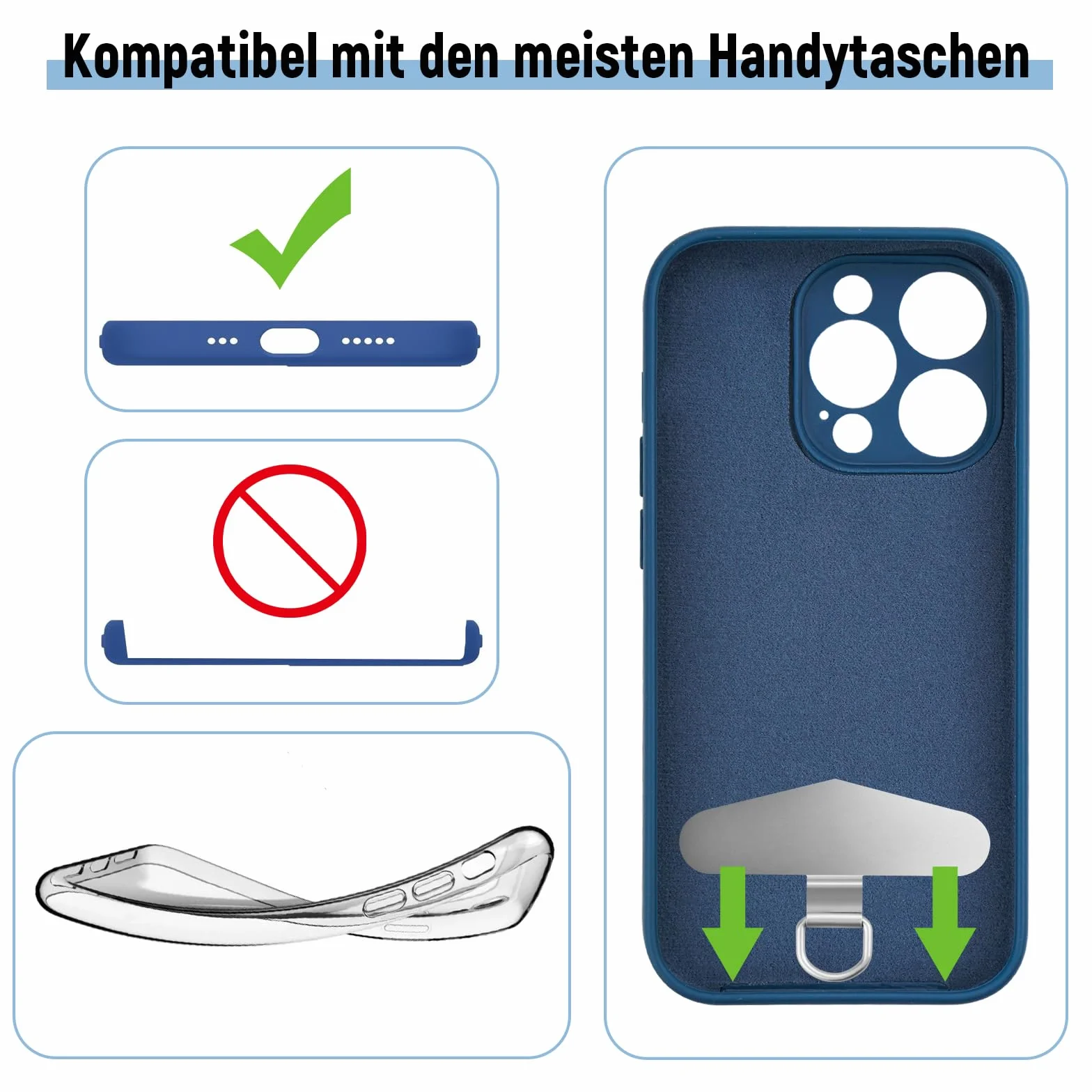 2 sztuki uniwersalne pady ze stali nierdzewnej do łańcuszka na telefon, pady do smyczy na telefon, opaska na telefon z metalowym pierścieniem i łatką, 1 czarna smycz na nadgarstek