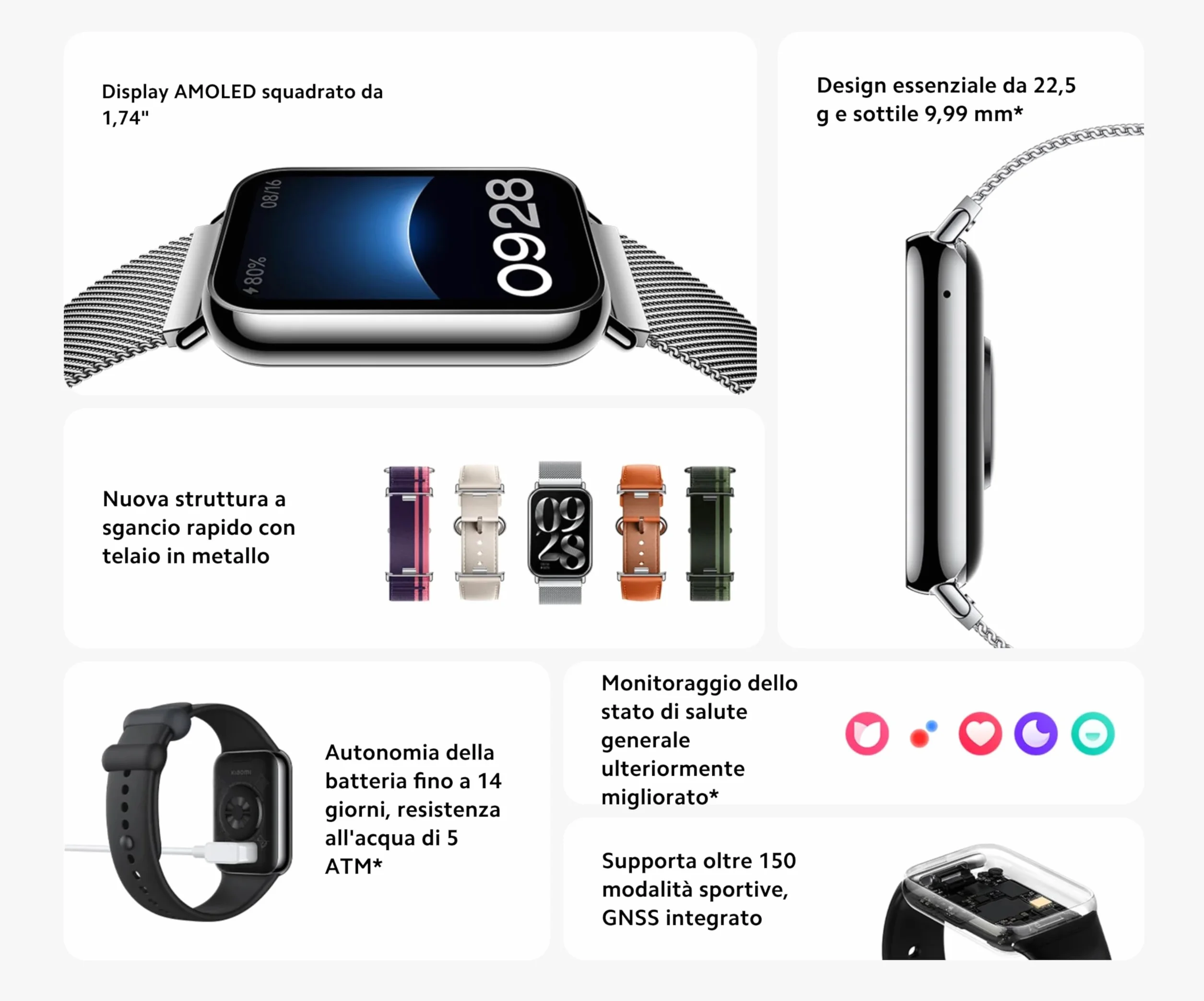 Xiaomi Smart Band 8 Pro Black