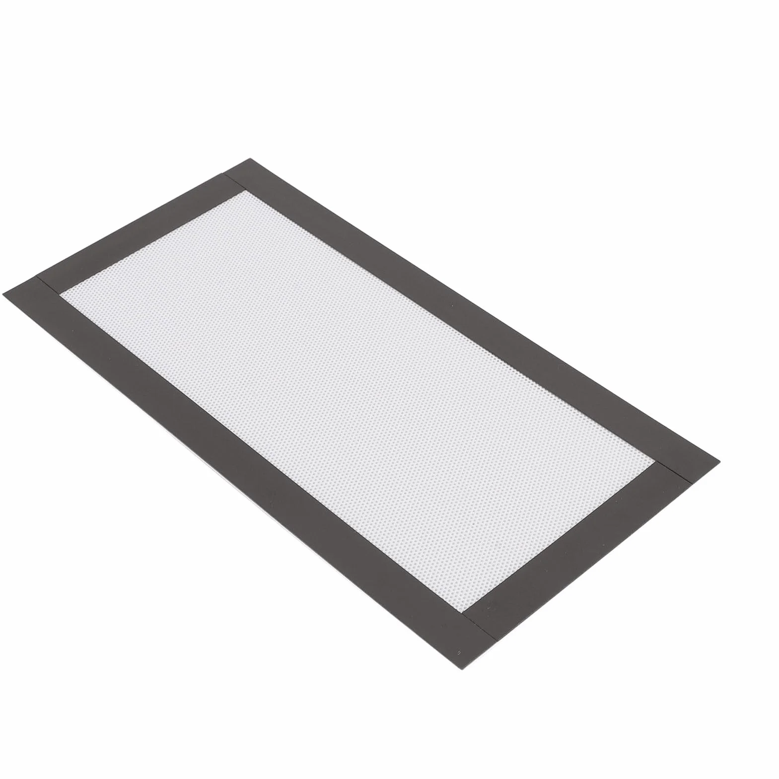 2 szt. PC Grill Siatkowy z ramką magnetyczną Pasek Wentylator Chłodnicy Komputera Filtr Przeciwpyłowy do Obudowy Komputera PC Osłona Przeciwpyłowa z Drobnej Siatki PVC (WHITE)