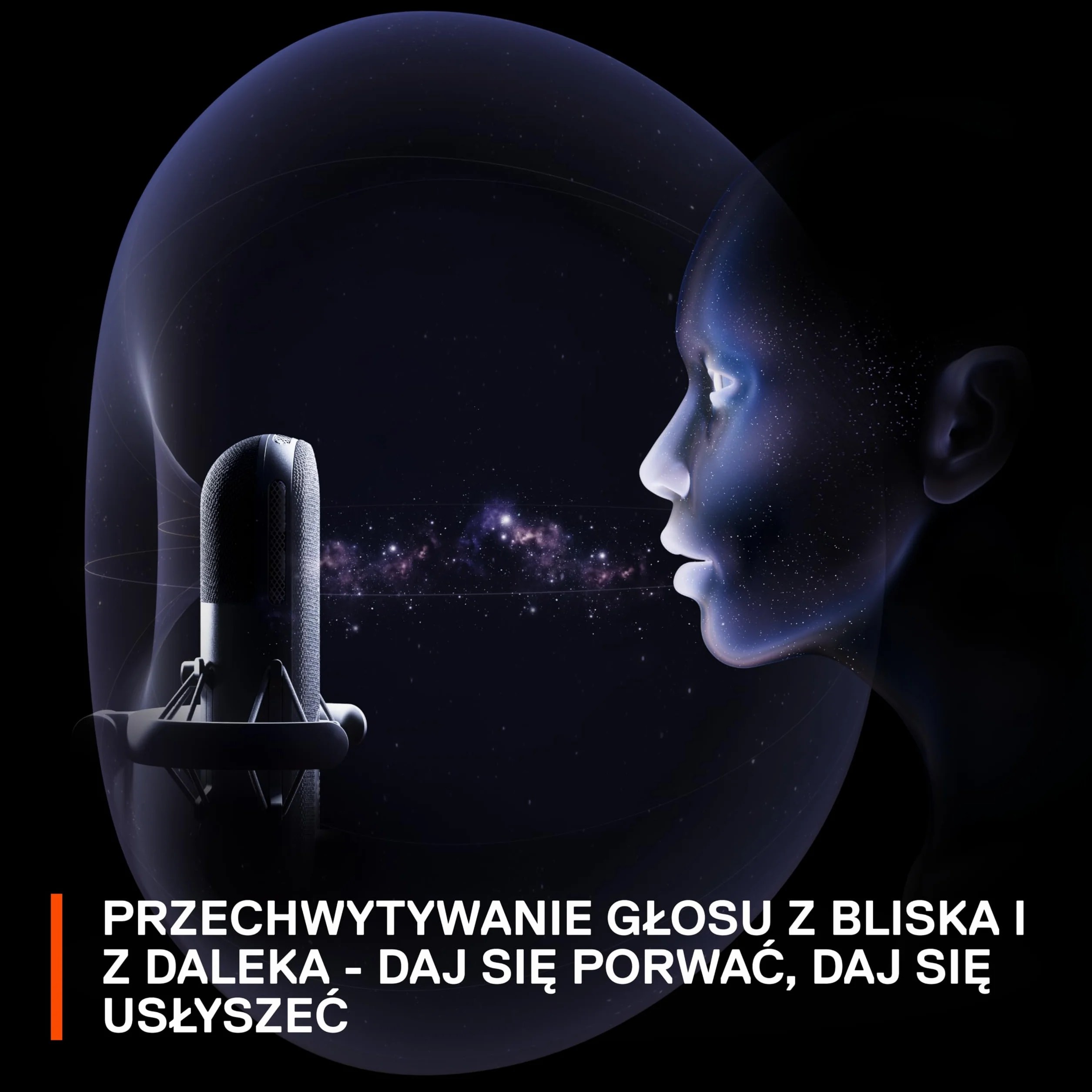 SteelSeries Alias Mikrofon USB do komputera PC — 3 razy większa kapsuła do gier, streamingu i podcastów — Redukcja szumów SI — Dioda LED monitorowania poziomu i wyciszenia — Kosz antywibracyjny