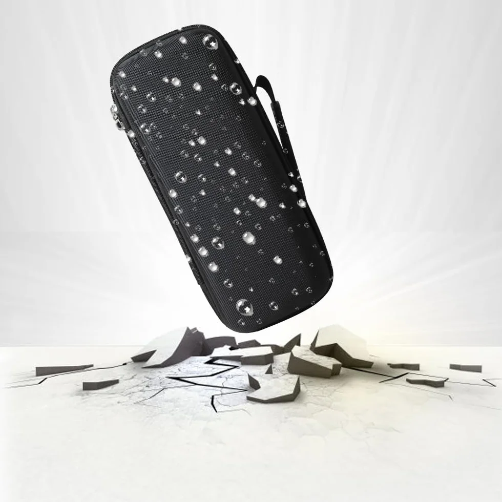 Hermitshell Twarde etui podróżne do JBL Charge 5 – przenośny głośnik Bluetooth, czarny, 28.4*10.7*8.4 cm, Podróż