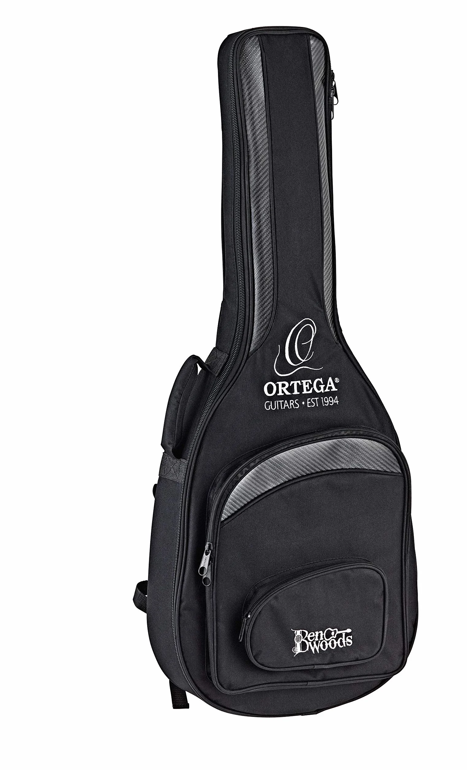 Ortega Guitars Classical Electro-Acoustic Guitar – Wąski Gryf, Korpus Thinline – Seria Signature – Lity Cedr/Orzech, Wykończenie Naturalne