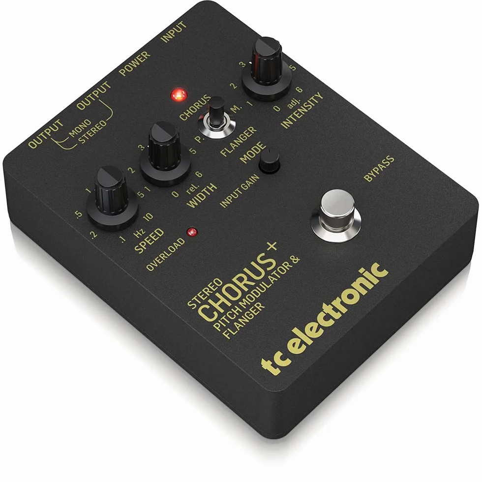 TC Electronic Stereo Chorus Flanger Pedal SCF GOLD