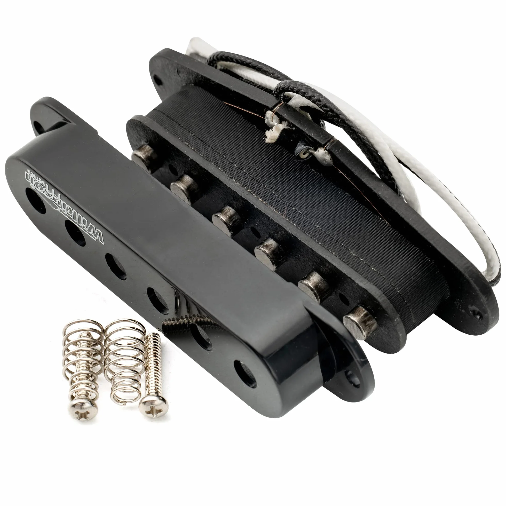 Wilkinson Seria M High Output Alnico 5 Przetwornik Single Coil Strat Neck do Gitary Elektrycznej Stratocaster, Czarny