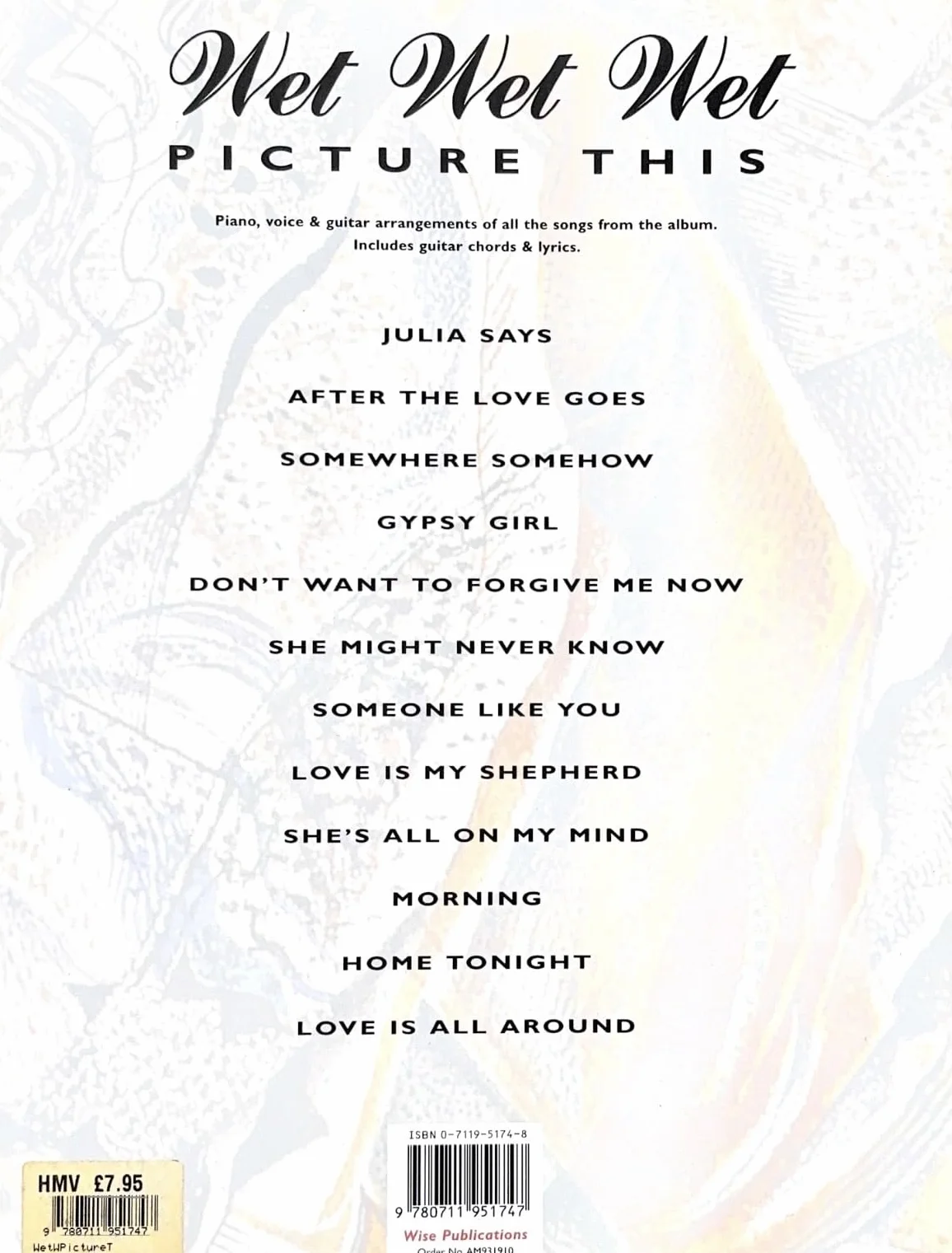 Wet Wet Wet: "Picture This"