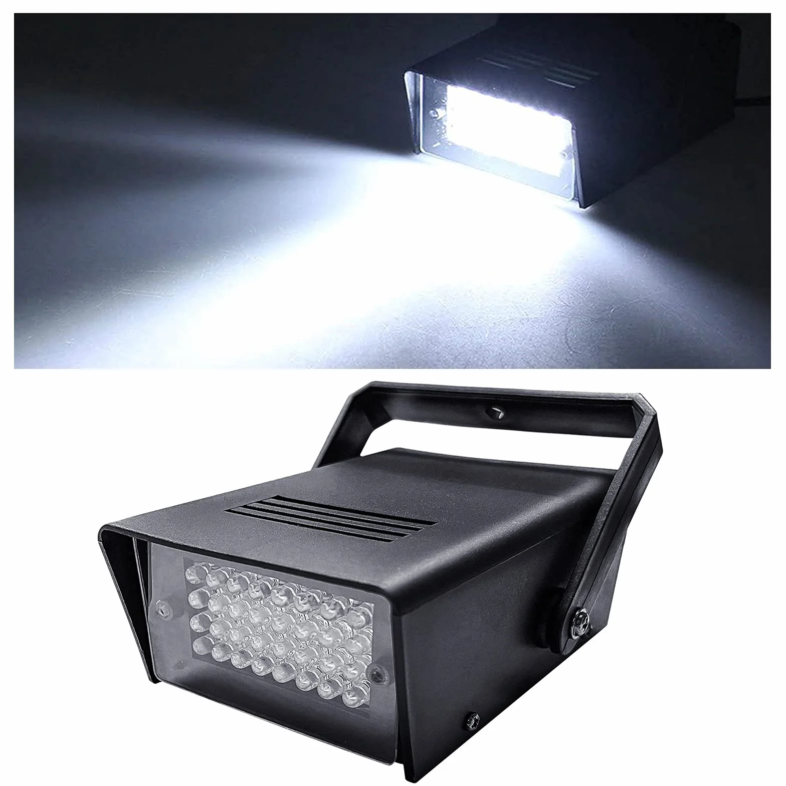 Światło stroboskopowe ，Atomowe stroboskopowe diody LED ，32 szt. Białe super jasne migające diody LED Światła do gier
