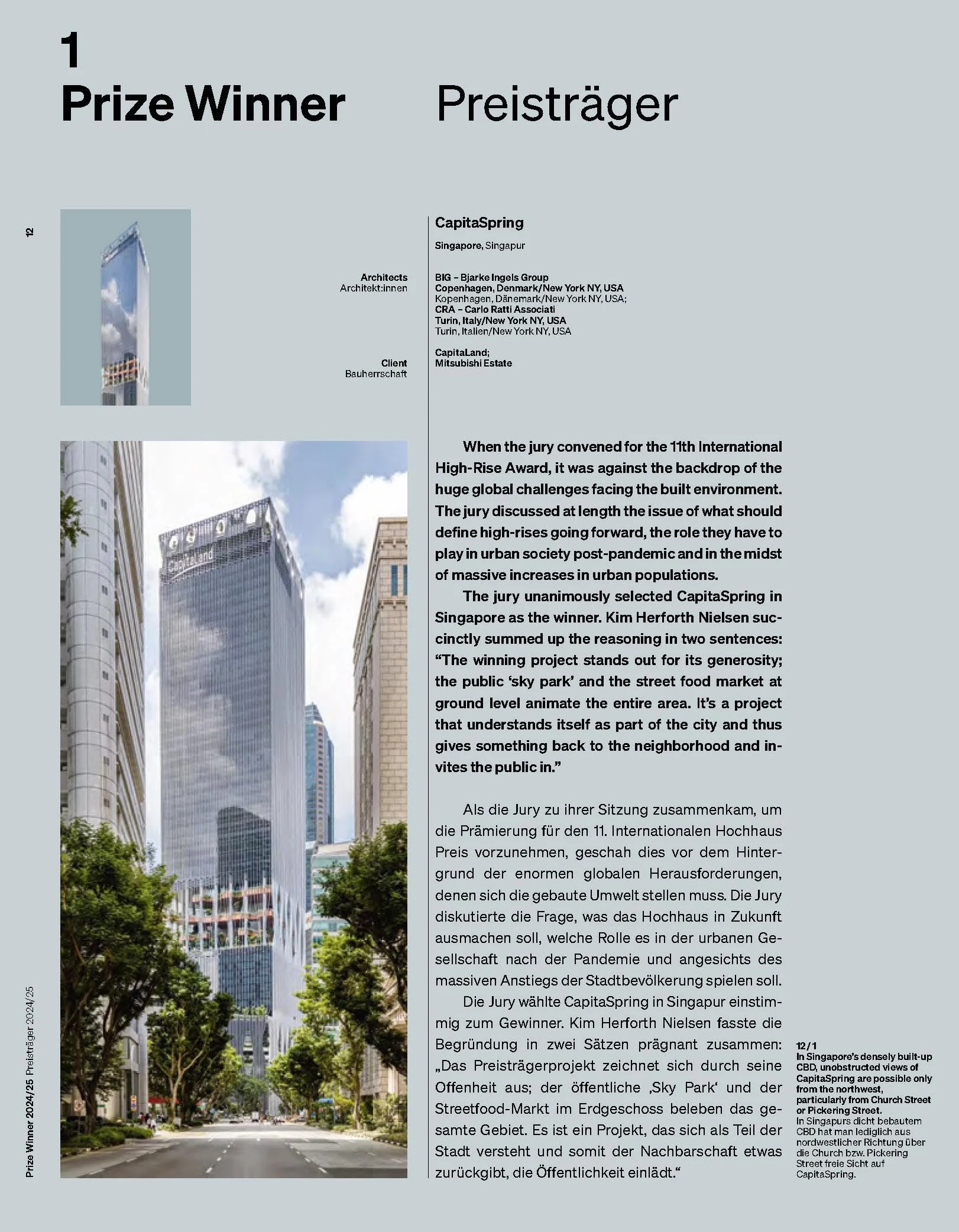 Best High-Rises 2024/25: Internationaler Hochhaus Preis / The International High-Rise Award