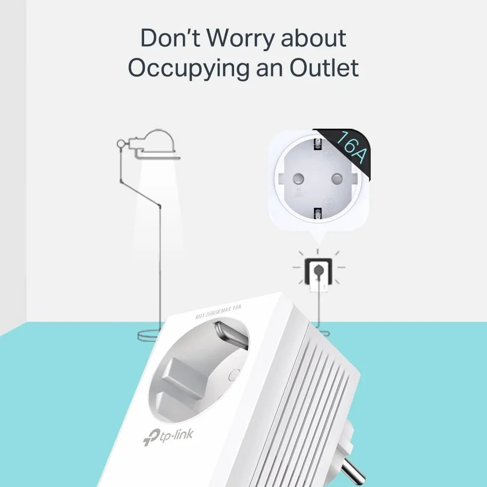 TP-Link TL-WPA7617 KIT | Zestaw powerline AV1000 z WiFi AC1200 | Dual Band | Obsługa OneMesh | 1× port Gigabit Ethernet