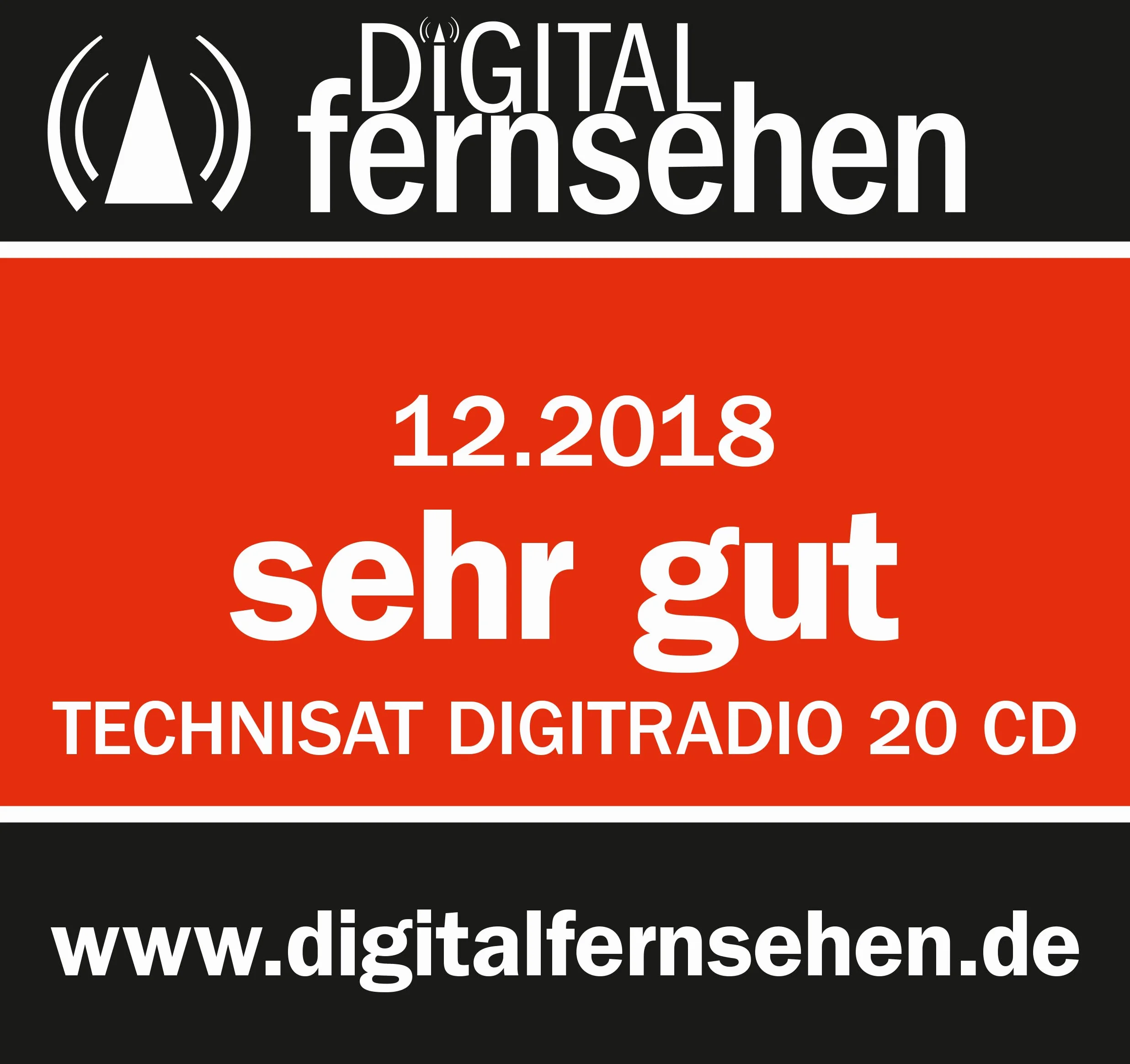 TechniSat Digitradio 20 CD – nowoczesne i kompaktowe radio do kuchni i łazienki DAB+ (radio podszafkowe FM z odtwarzaczem CD i zegarem)