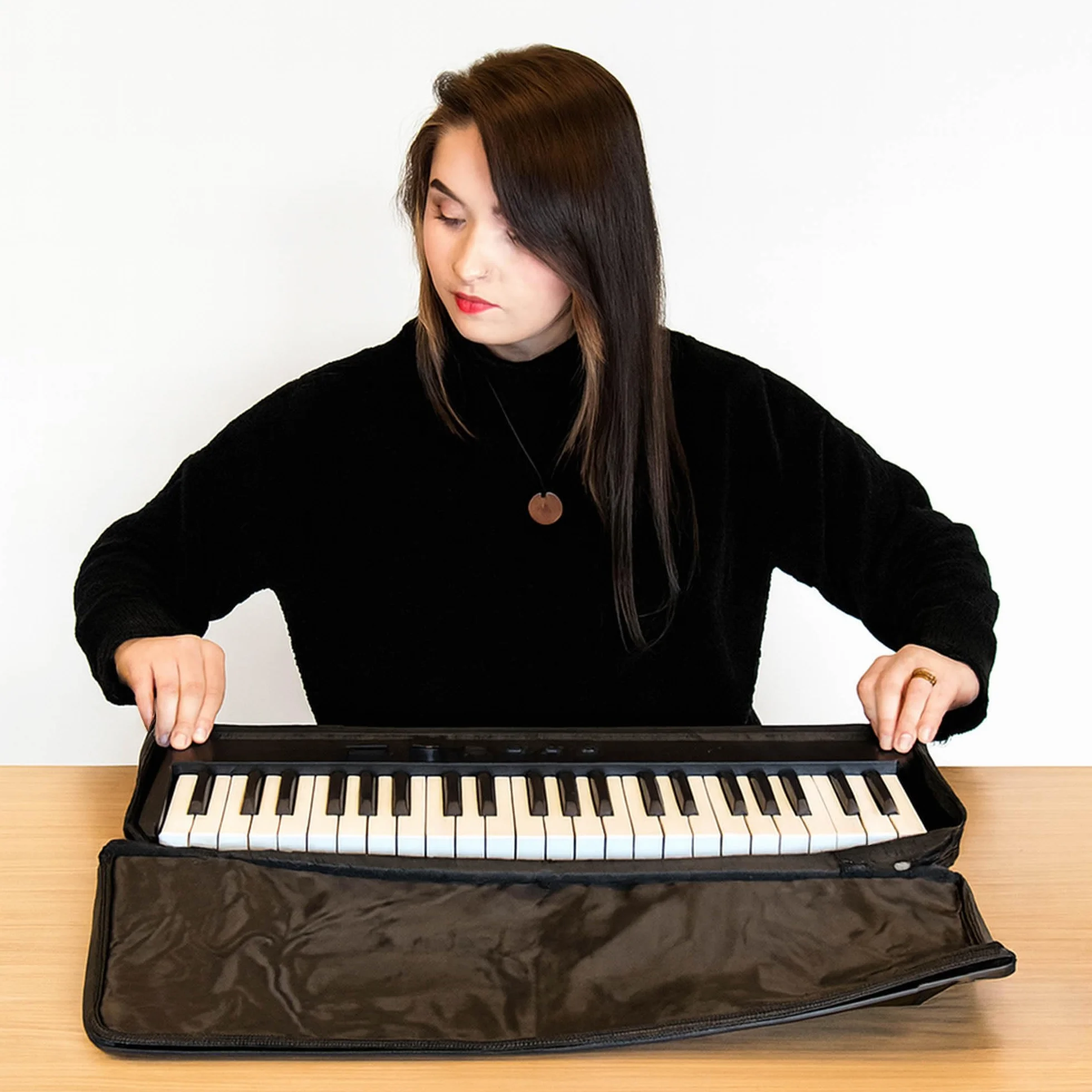 Axus Pianino Cyfrowe, Czarny/Biały, 88 klawiszy