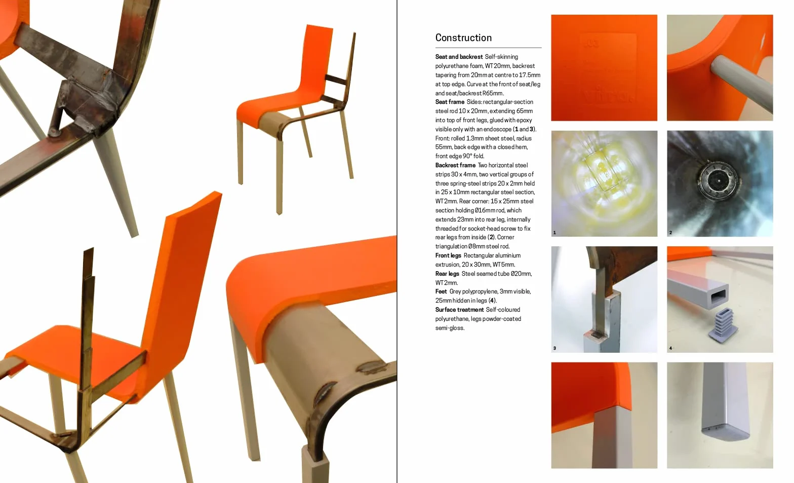 Chair Anatomy : Design and Construction (2nd ed) /anglais