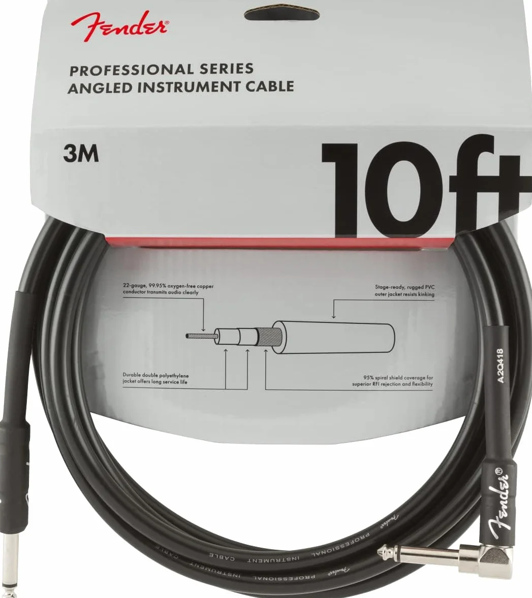 PRO 10 ANGL INST CABLE BLK
