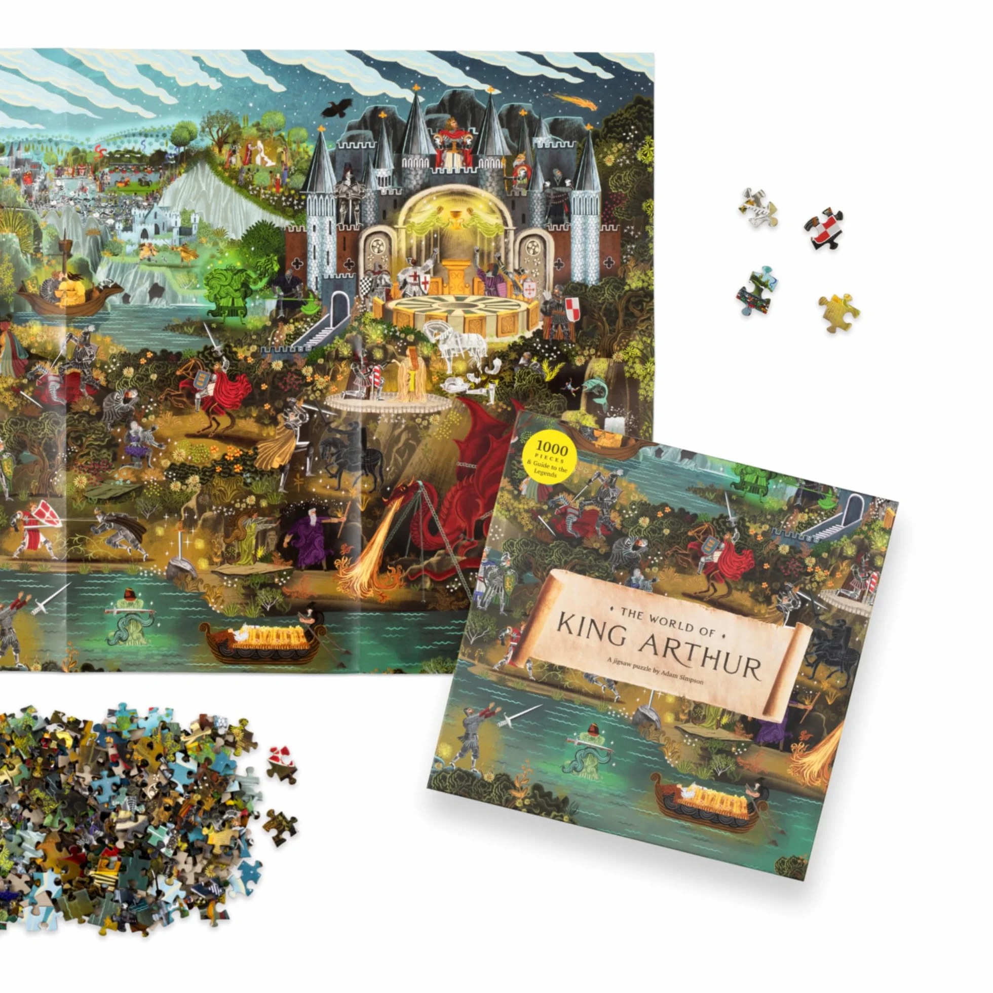 The World of King Arthur A 1000 Piece Jigsaw Puzzle /anglais