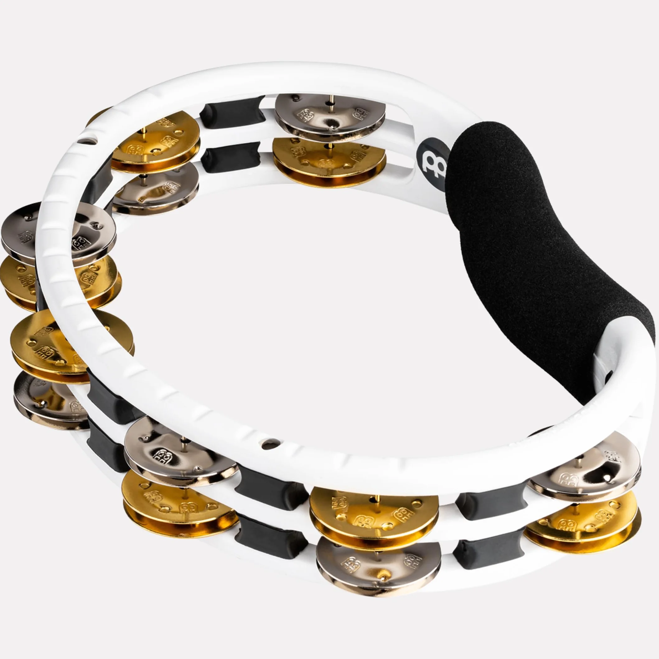 Meinl Hand Tambourine TMT1M-WH, White - Tamburyn