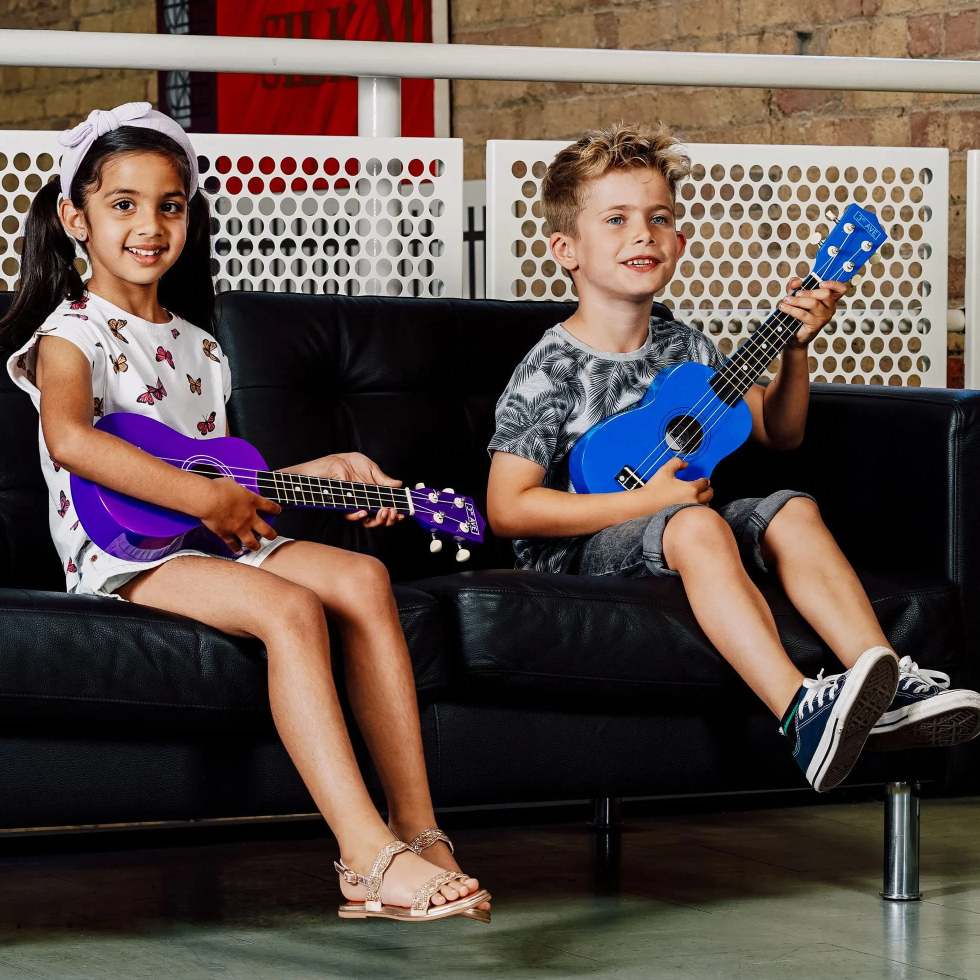3rd Avenue Ukulele Soprano dla początkujących, 21 cali – w kolorze fioletowym – BEZPŁATNY pokrowiec na ukulele