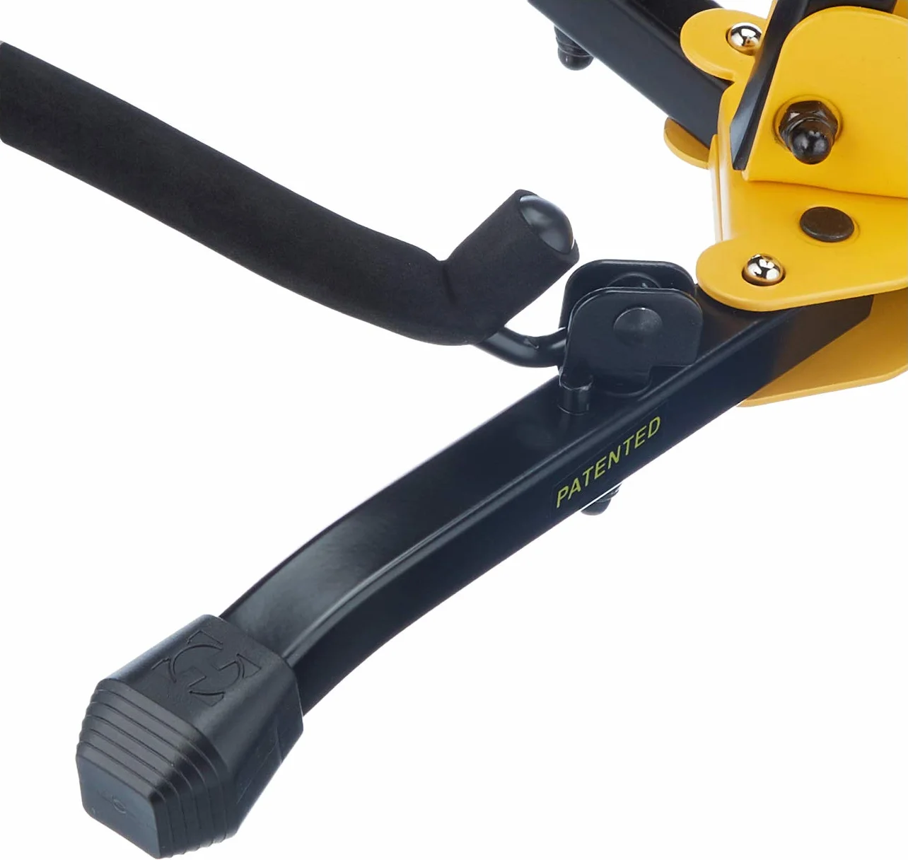 Hercules GS401B Stands Mini Stojak Na Gitarę, Czarno/Żółty
