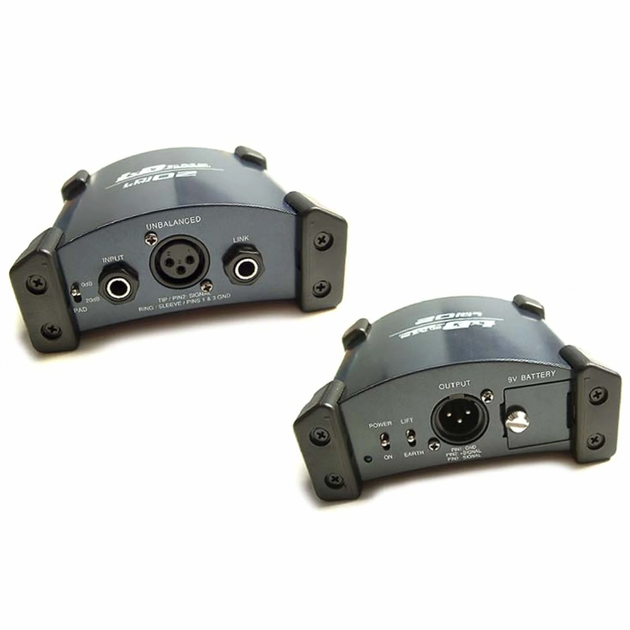 LD Systems LDI 02 - DI Box aktywny, niebieski