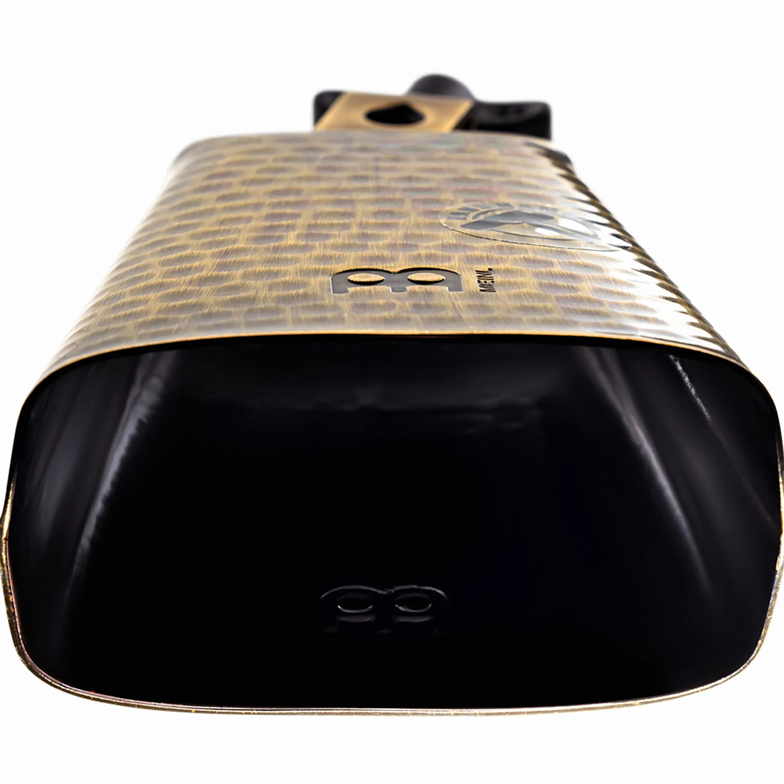 Meinl Percussion STB625HH-G Cowbell, ręcznie młotkowany, długość 15,88 cm, złoty