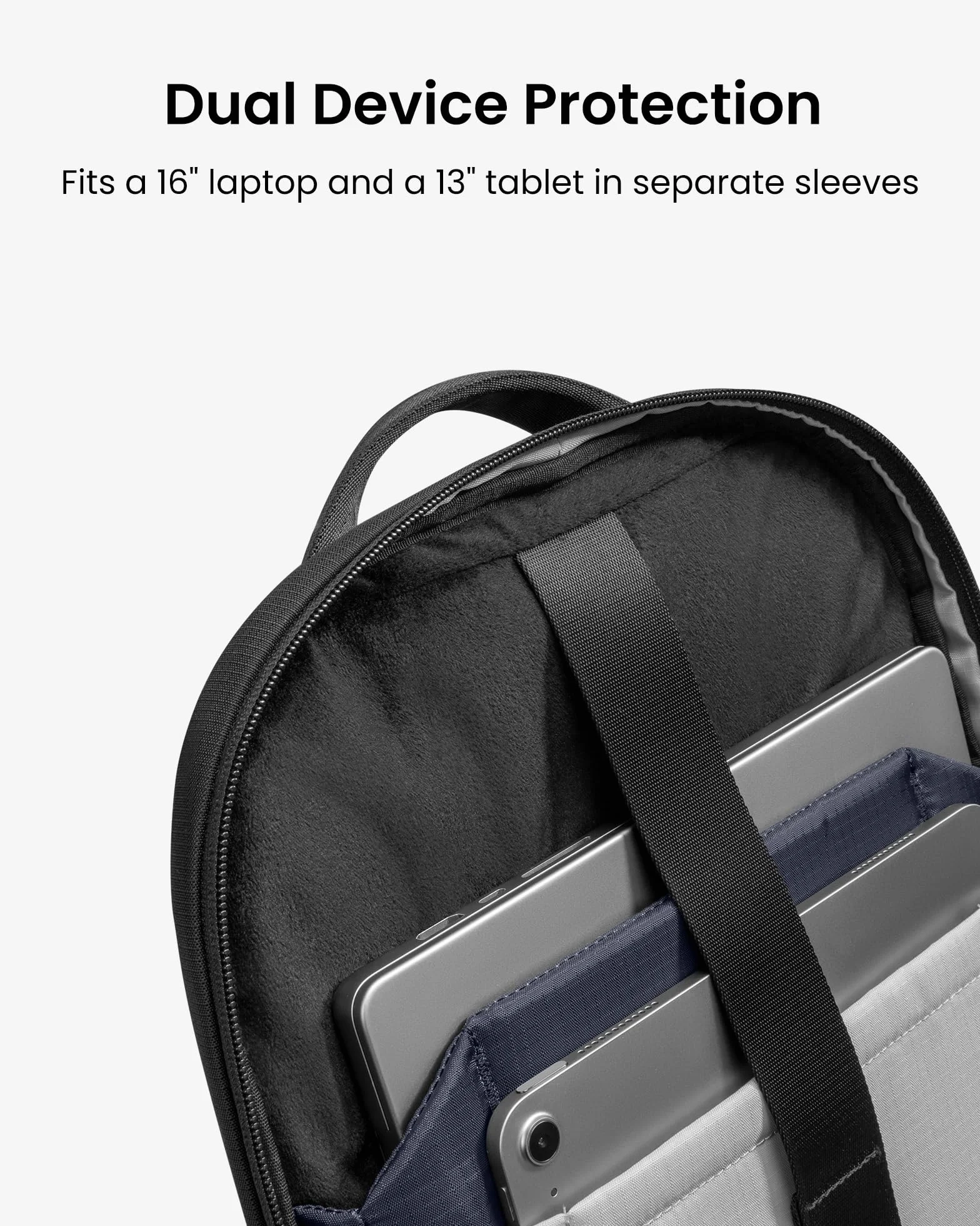 tomtoc Plecak na laptopa 26 l, duża torba biznesowa pasuje do laptopa 15,6-16 cali, wodoodporny, trwały plecak podróżny na komputer na podróż służbową, weekendowy wypad