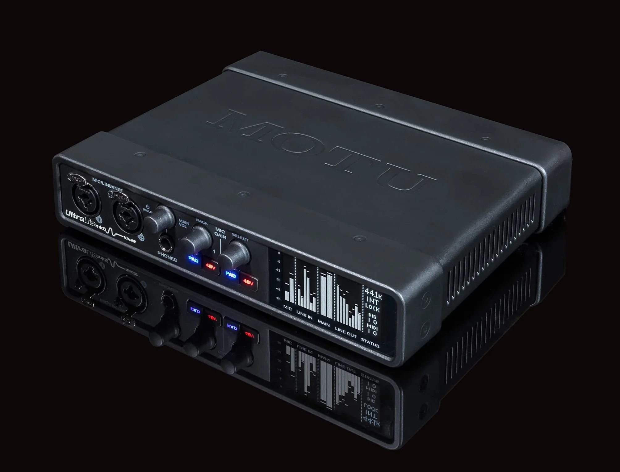 MOTU UltraLite MK5 interfejs audio USB, 18 wejść, 22 wyjścia