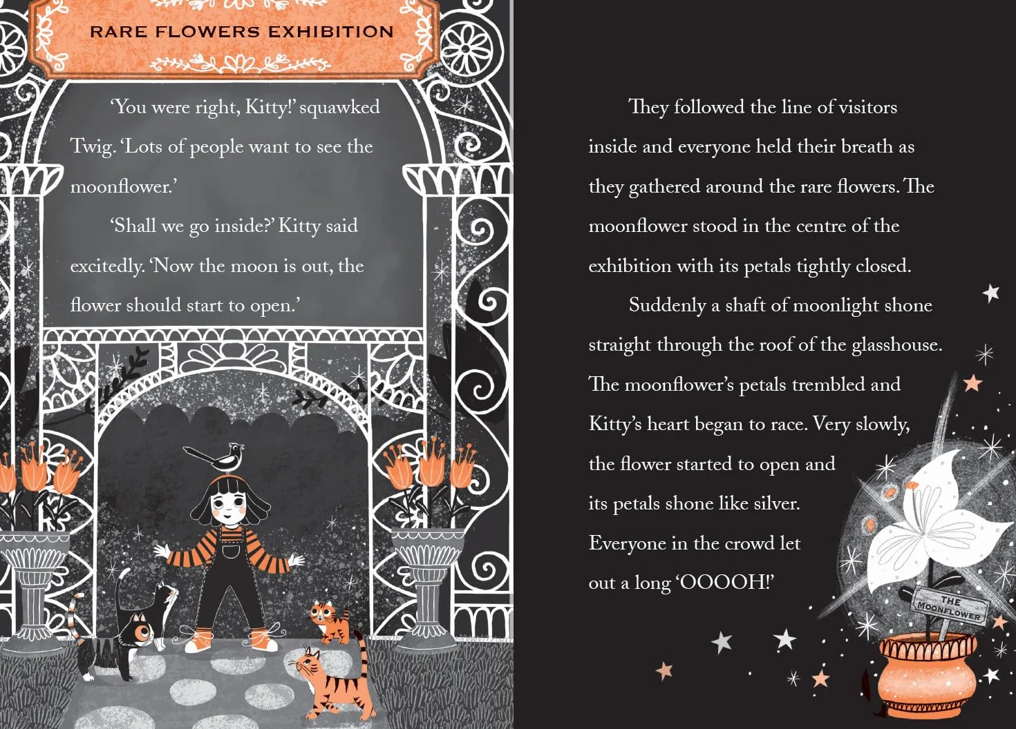 Kitty and the Moonflower Mystery: The purrrfect series for newly confident readers, from bestselling author Paula Harrison and Waterstones Children's ... day, cat by night - ready for adventure: 17