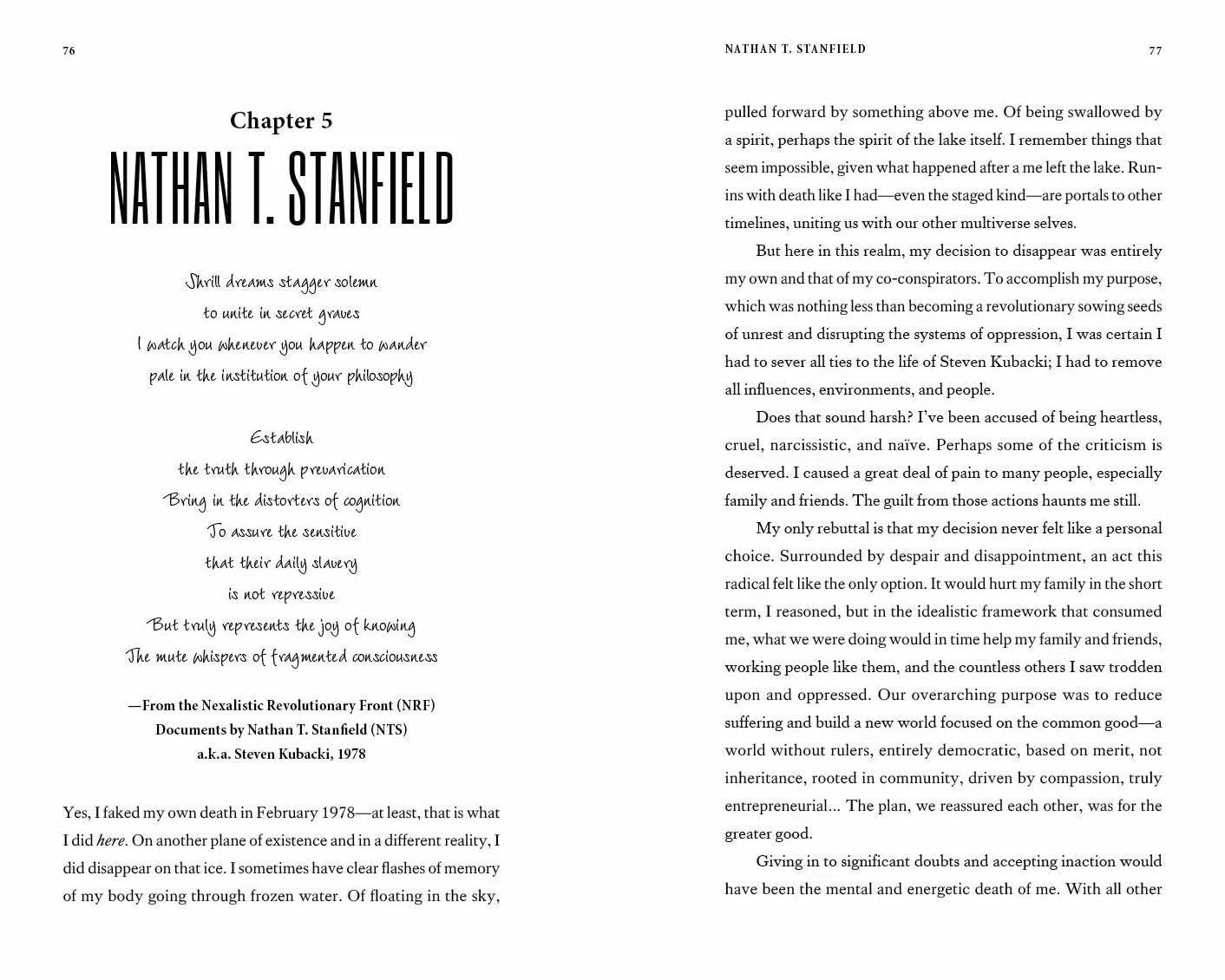 The Disappearance: Conspiracy, Revolution, Revelation... the Extraordinary Disappearance of Steven Kubacki (Unexplained Mysteries)