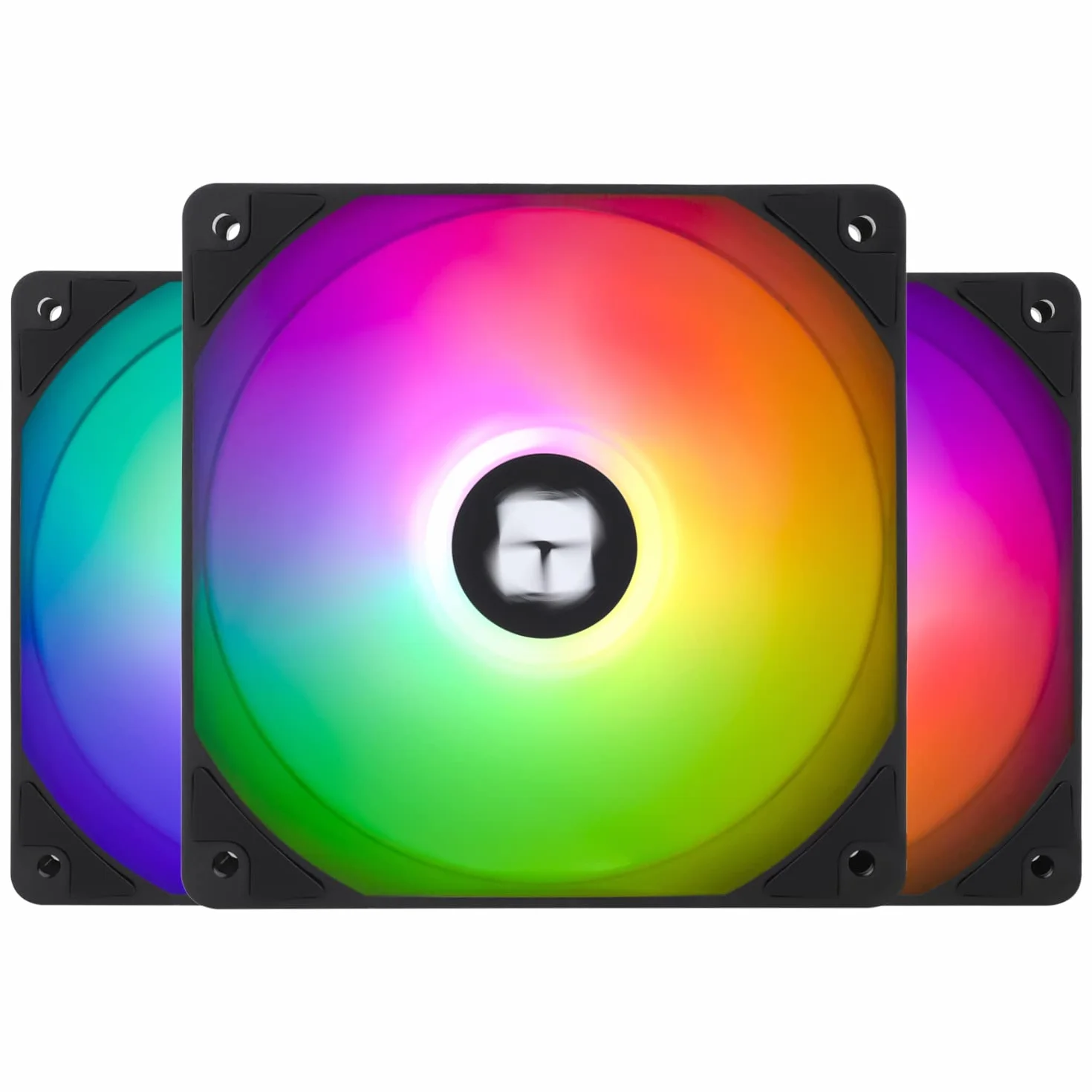 Thermalright TL-C12C-S 120mm Wentylator CPU 120 mm, ARGB, wentylator do obudowy, 4-pinowy PWM, cichy wentylator komputerowy z łożyskiem S-FDB, wentylator do 1500 obr./min, 3 sztuki