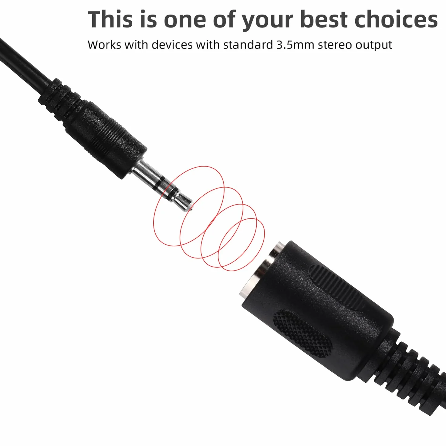 2szt Adapter Typ-A MIDI do 3,5mm, 15cm Przejściówka MIDI Żeńska na TRS 3,5mm Męska Konwerter Audio do Keyboardów Syntezatorów & DAWs(Czarny)