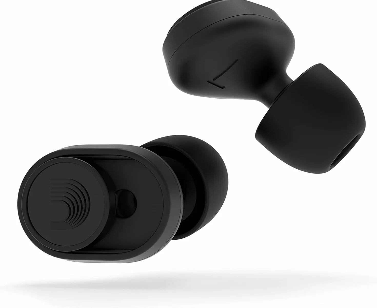 D'Addario Akcesoria dBud Premium ochrona słuchu, czarne