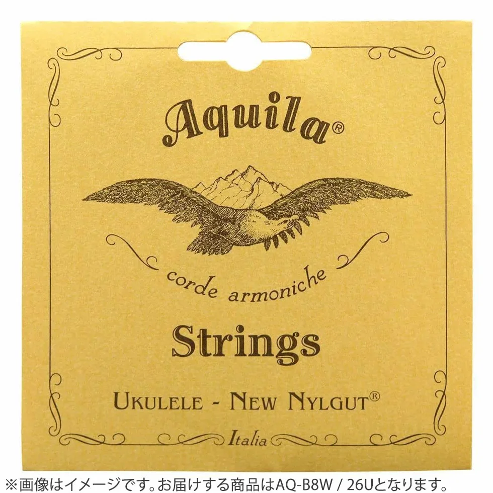 Aquila 26U ukulele barytonowe 8 strun zestaw Nylgut DGBE Tuning