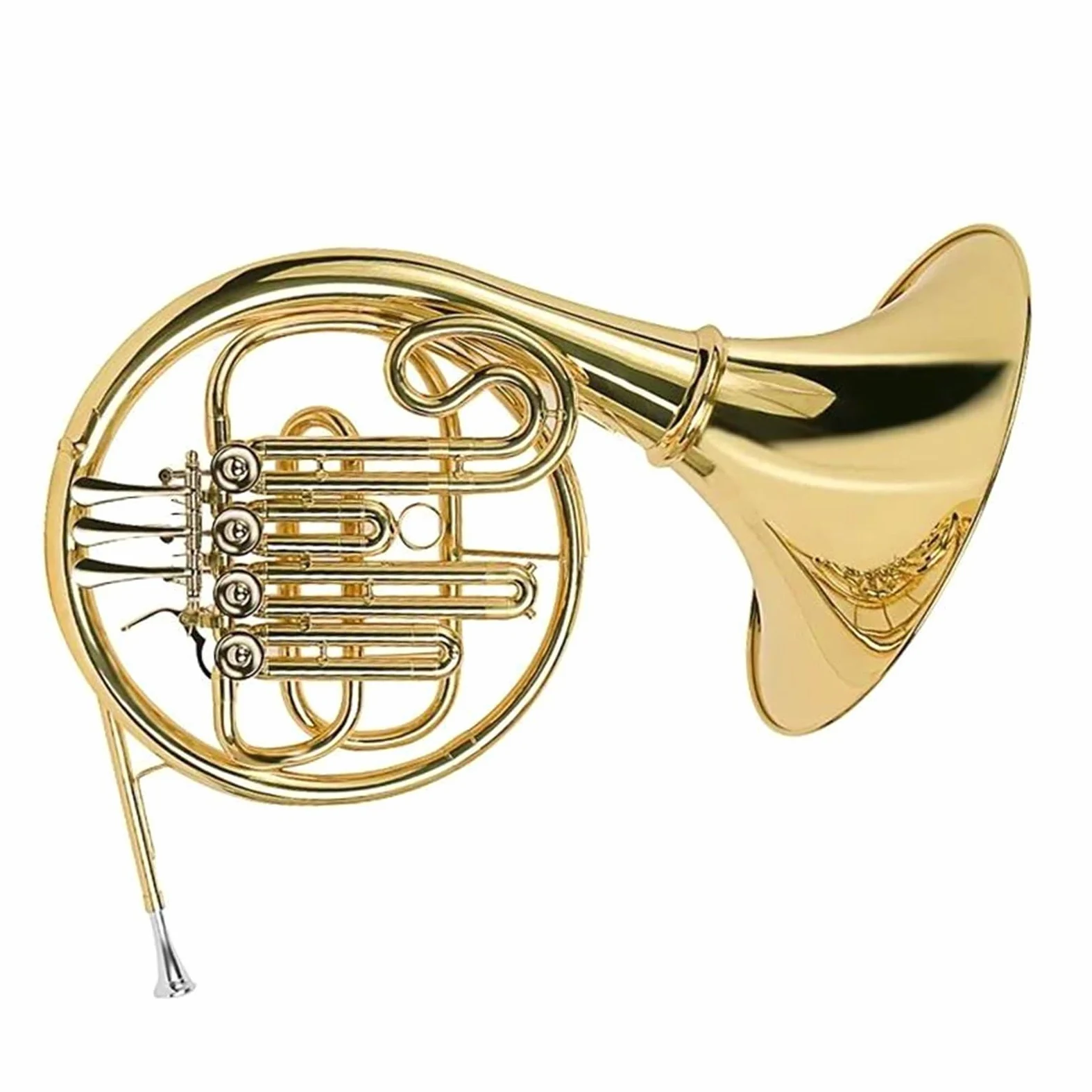 Dorosły Róg Francuski Profesjonalny Metalowy Róg Francuski Klucz B Przenośny Altowy Instrument Muzyczny Dla Początkujących Profesjonalny