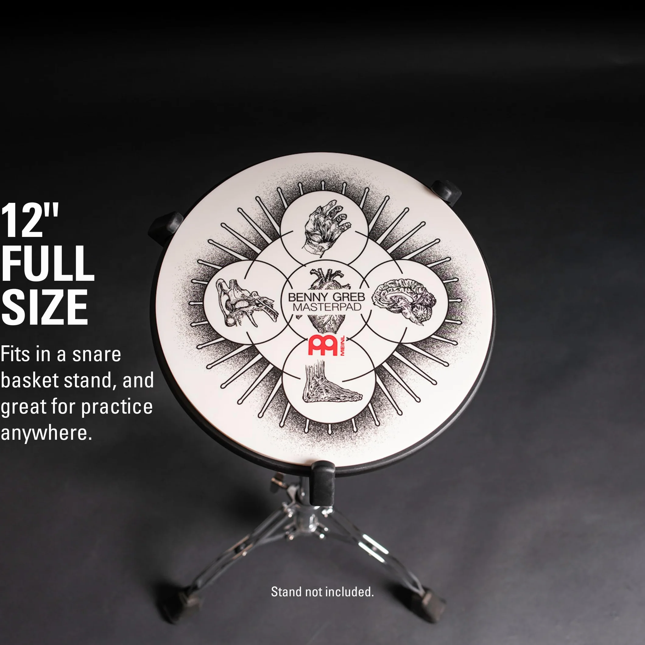 Meinl 12" Benny Greb Artist Series Masterpad