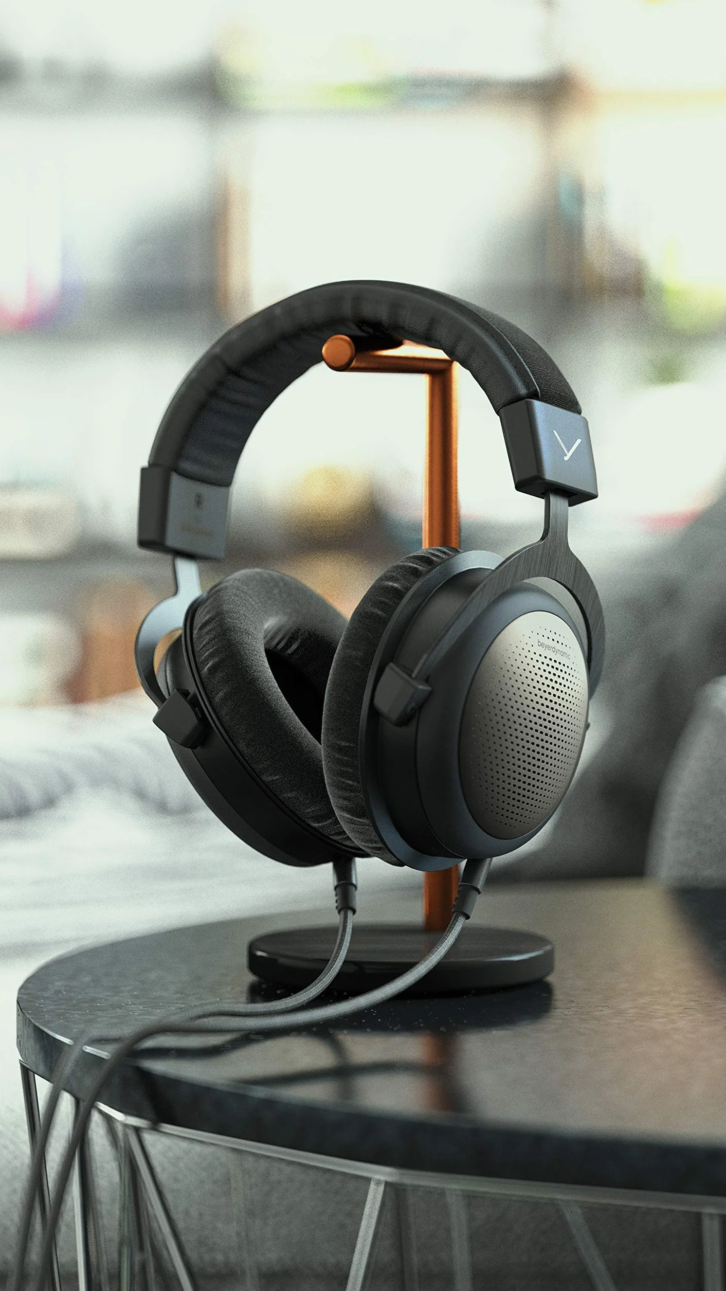 beyerdynamic T1 Wysokiej klasy słuchawki Tesla, 3. generacji, Dla miłośników muzyki