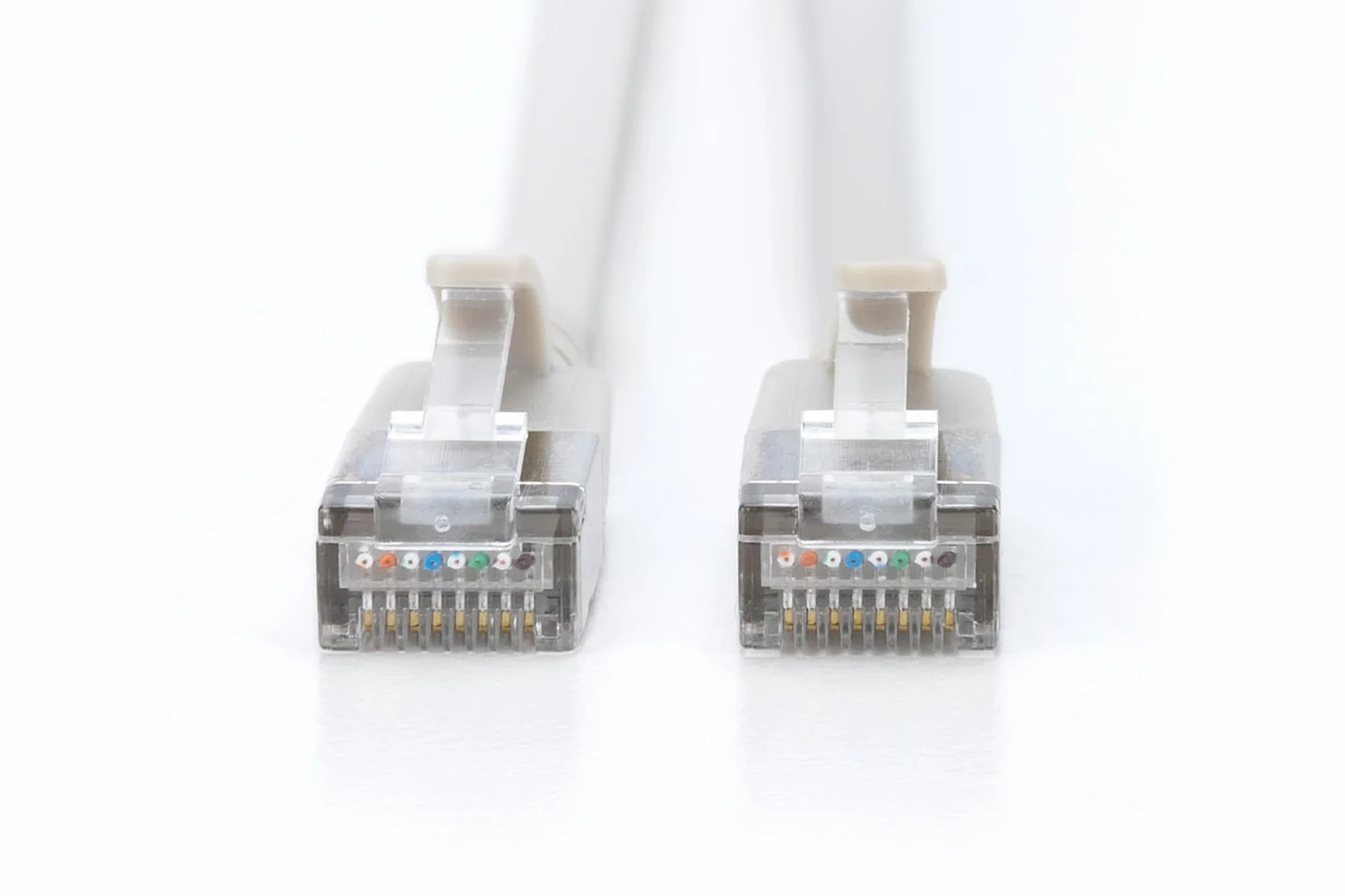 DIGITUS Kabel LAN Cat 6A 7 m Slim AWG 32-7 10 Gb/s RJ45 F-FTP PoE+ LSZH szary