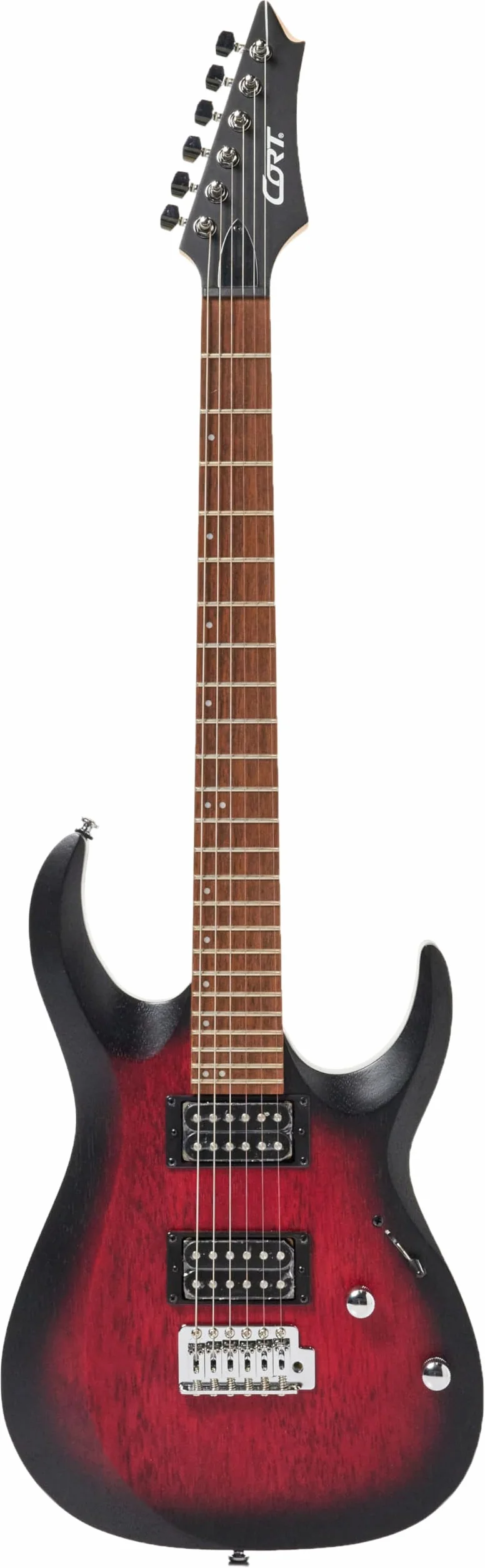 Cort B-001-1700-0 Solid Body Open Pore Black Burst gitara elektryczna