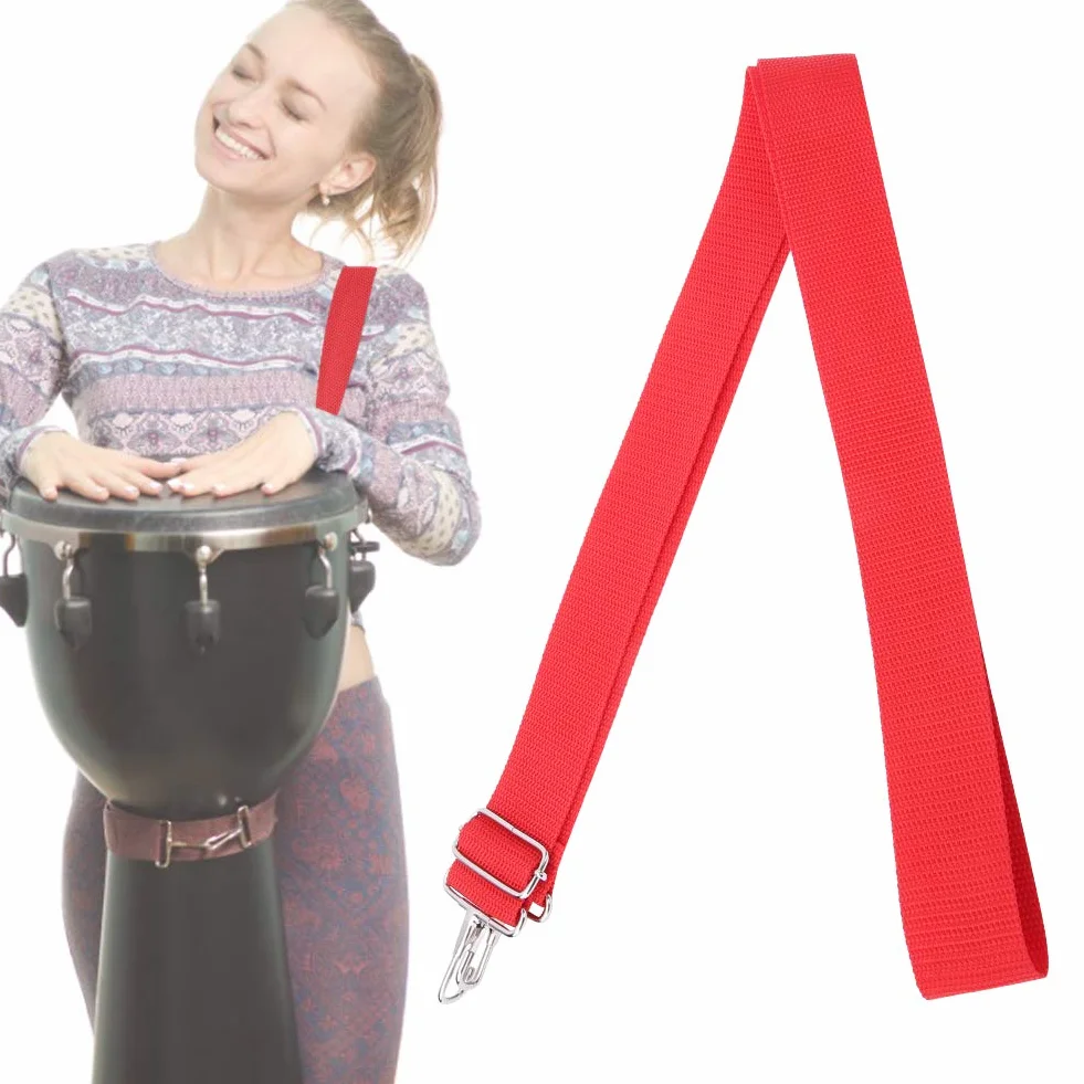 Pasek na ramię do bębna ręcznego Pasek na ramię afrykańskiego djembe Pasek na werbel do występów na scenie