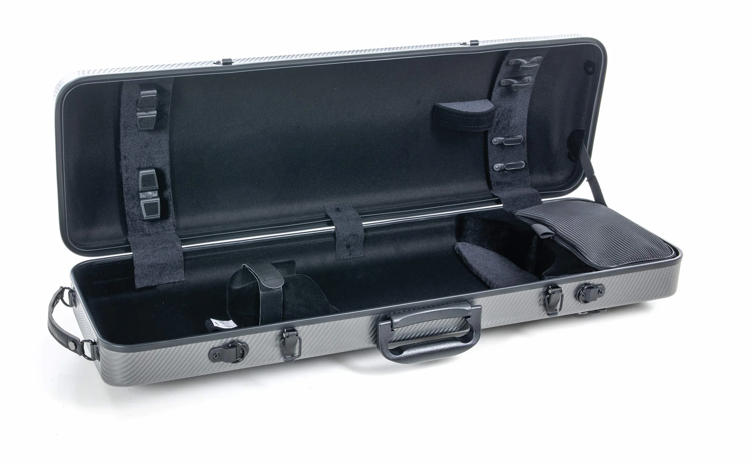 PURE GEWA Violinkoffer Polycarbonat 2.4 für Größe 4/4 grau