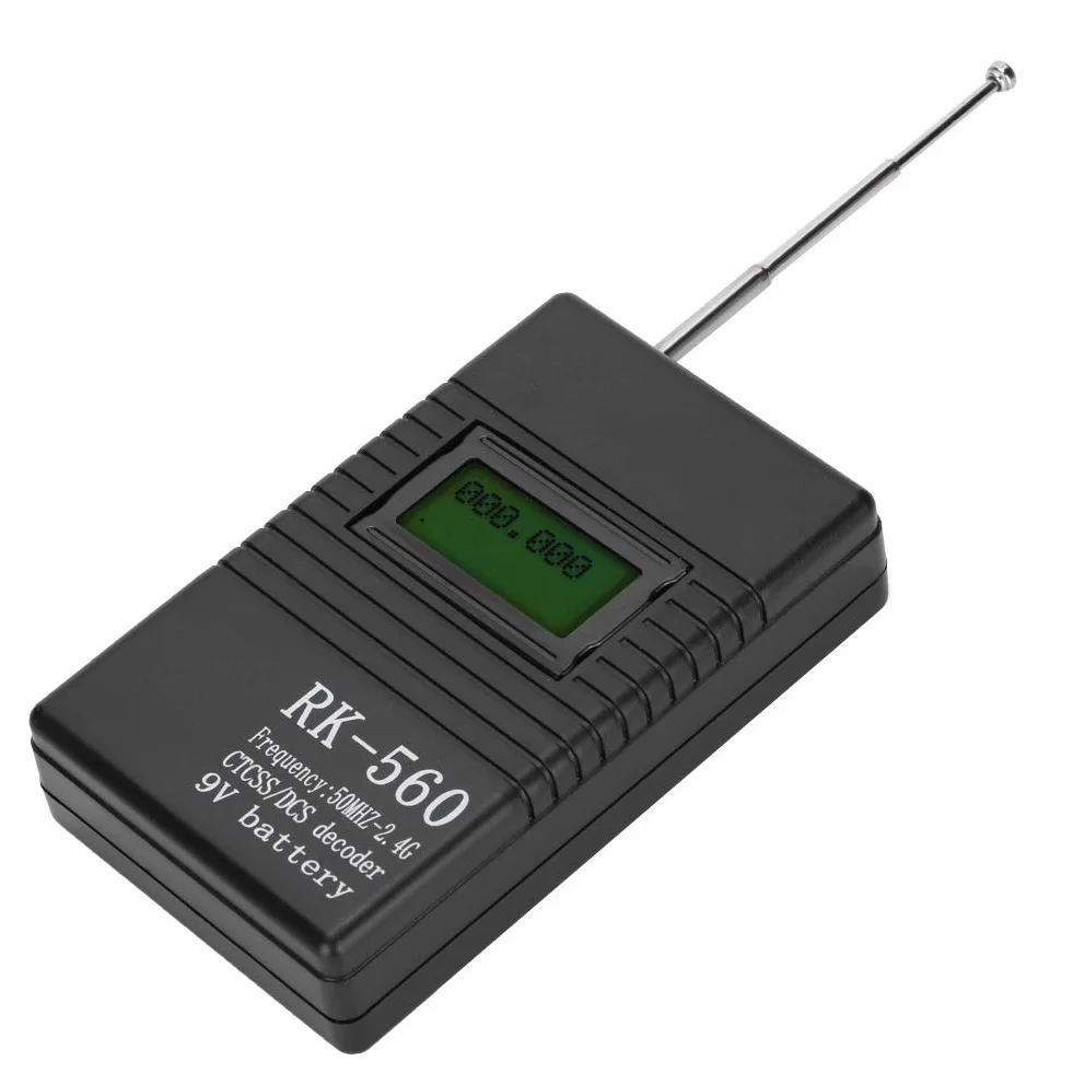 Dokładny Licznik Częstotliwości RK560 50 MHz 2,4 GHz Przenośny Ręczny Miernik Częstotliwości do Testowania Częstotliwości Radiowej Rk 560 Rike Rk 560 RK560 Dokładny Przenośny