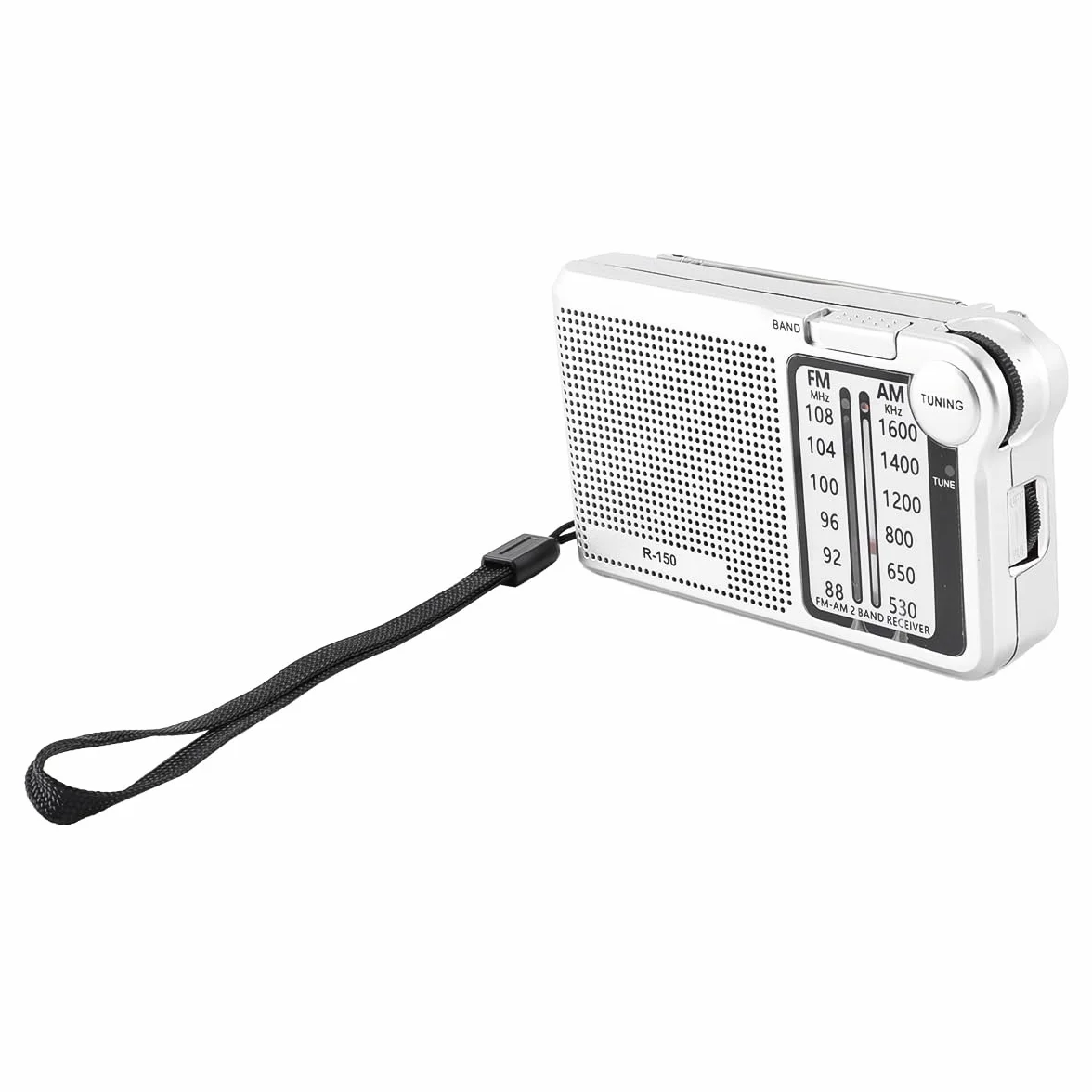 Namvo RFP-150D Zasilane bateryjnie radio przenośne AM/FM w stylu vintage