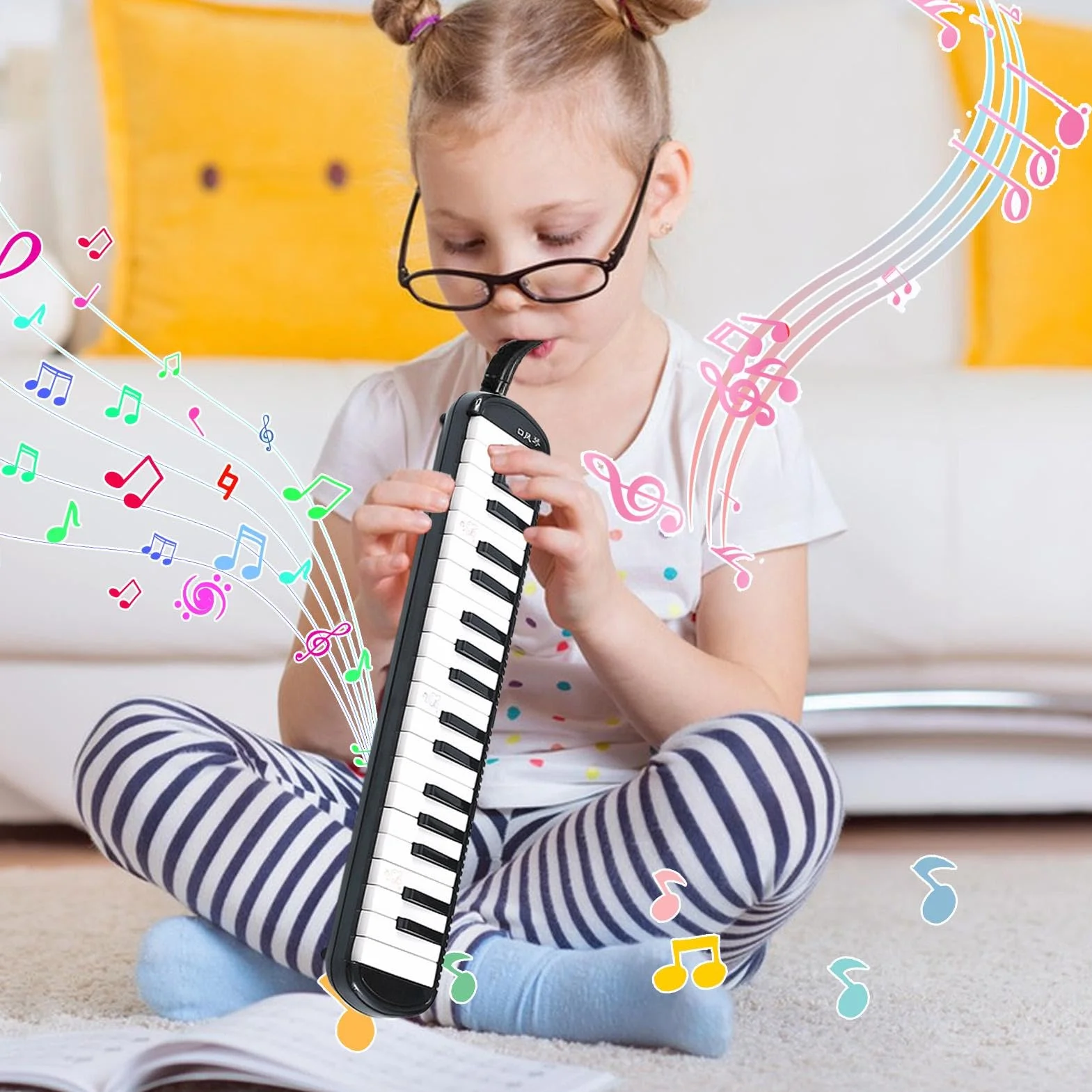 Melodica 32-klawiszowa Air Keyboard Piano z torbą do przenoszenia