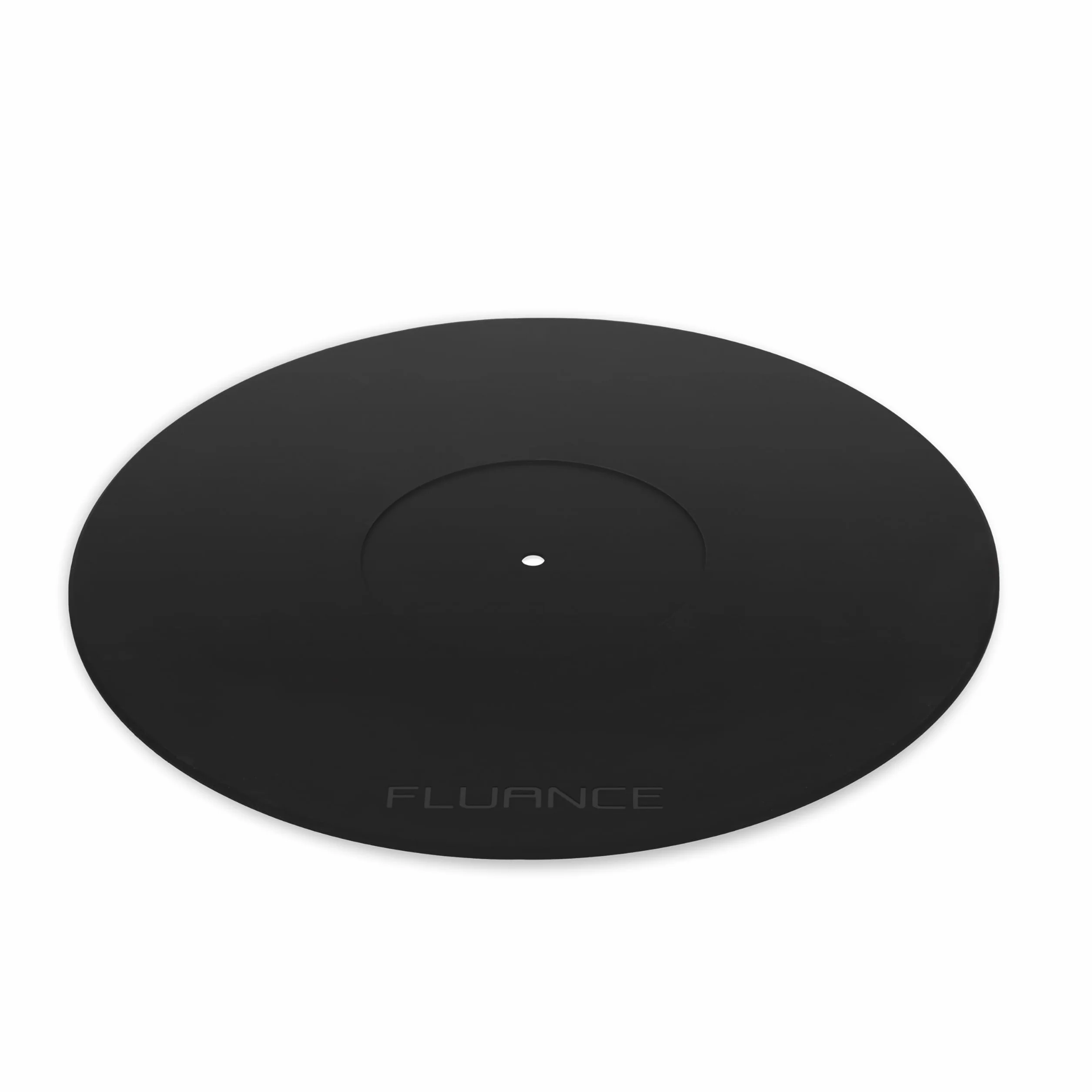 Mata do talerza gramofonu Fluance (czarna guma) – Wytrzymały projekt z silikonu klasy audiofilskiej dla odtwarzaczy płyt winylowych (PFHTRP)