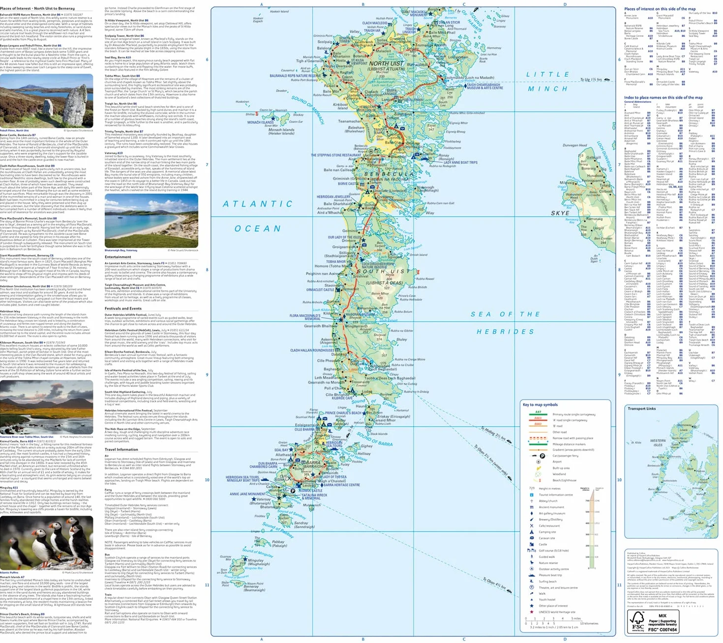 Outer Hebrides Pocket Map: The perfect way to explore the Western Isles