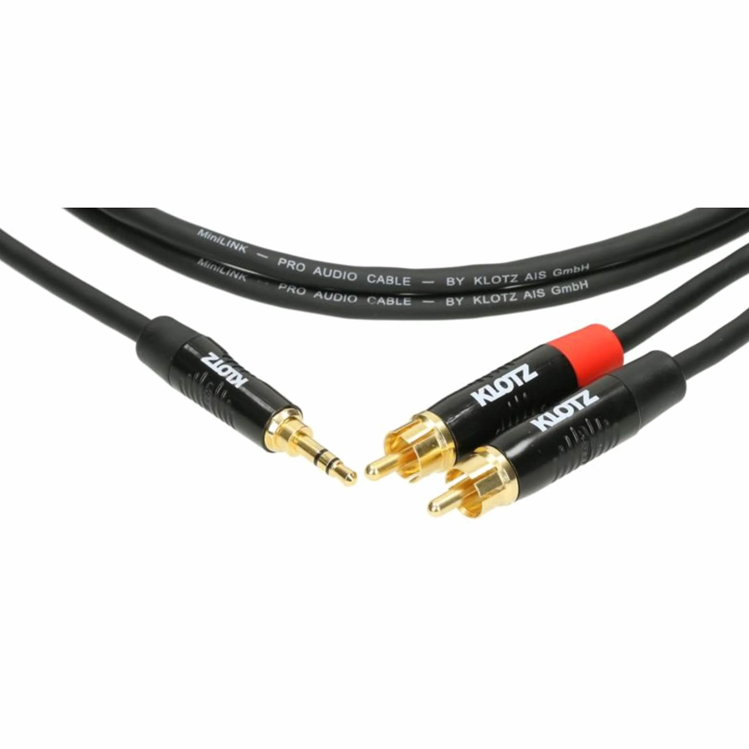 Klotz Wtyczka jack 3,5" stereo / 2 RCA 1,5 m KY7-150