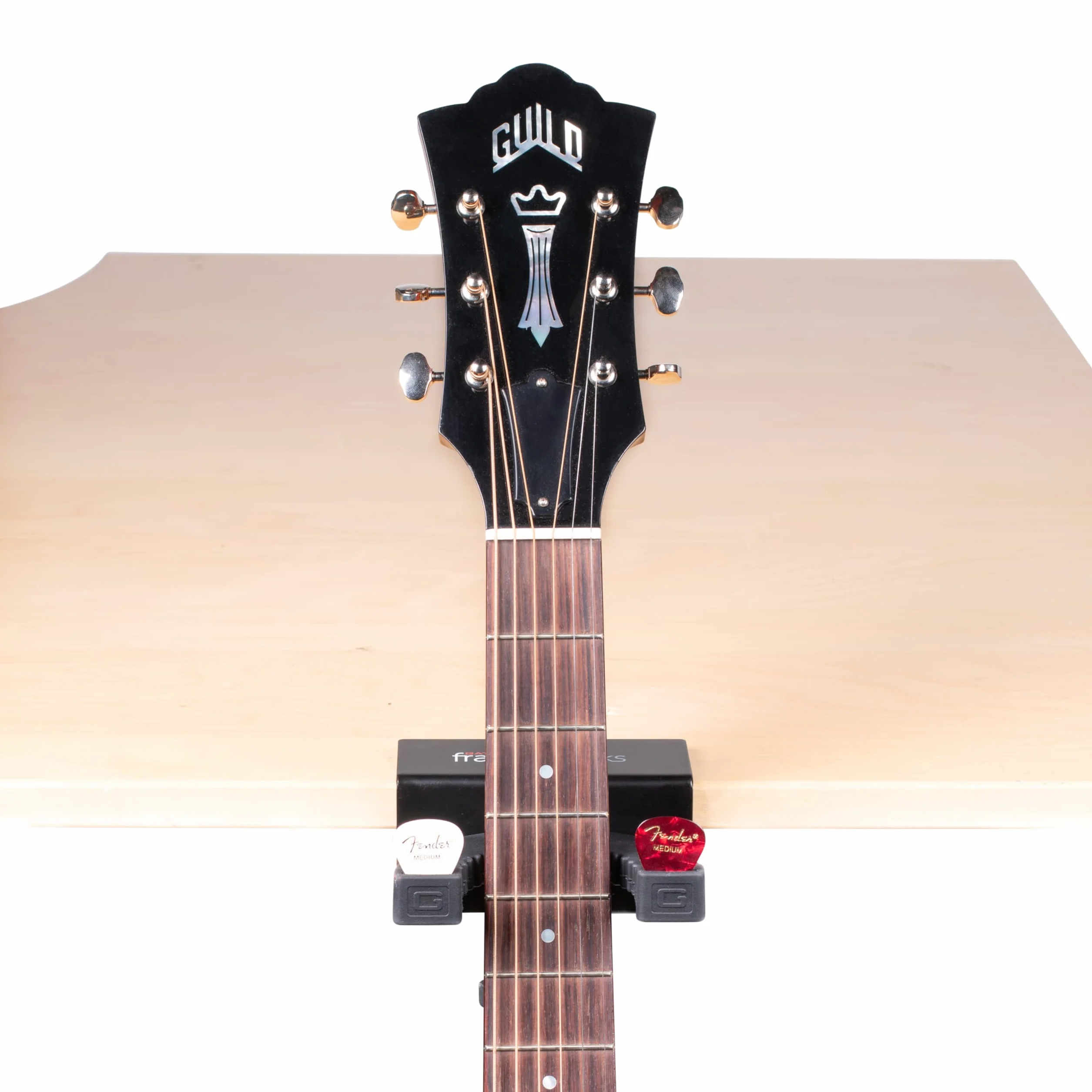 Gator Frameworks GFW-GTRDSKCLAMP-1000 Stojak na gitarę stołową i biurkową