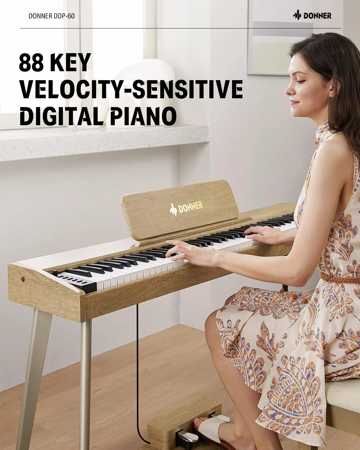 DONNER Pianino cyfrowe DDP-60