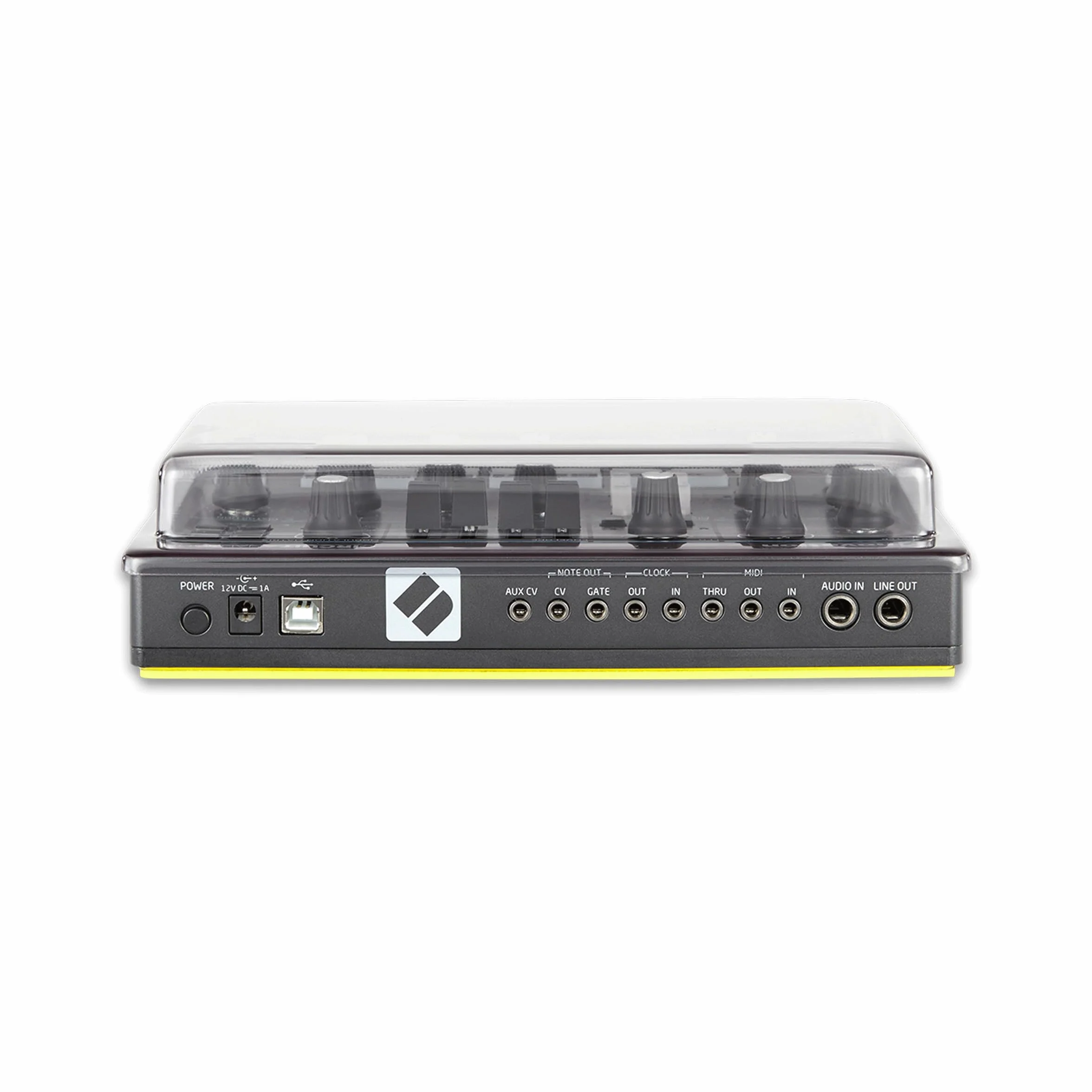 Decksaver DS-PC-CIRCUITMONO osłona z poliwęglanu do obwodów nowacji mono stacji analogowej syntezator