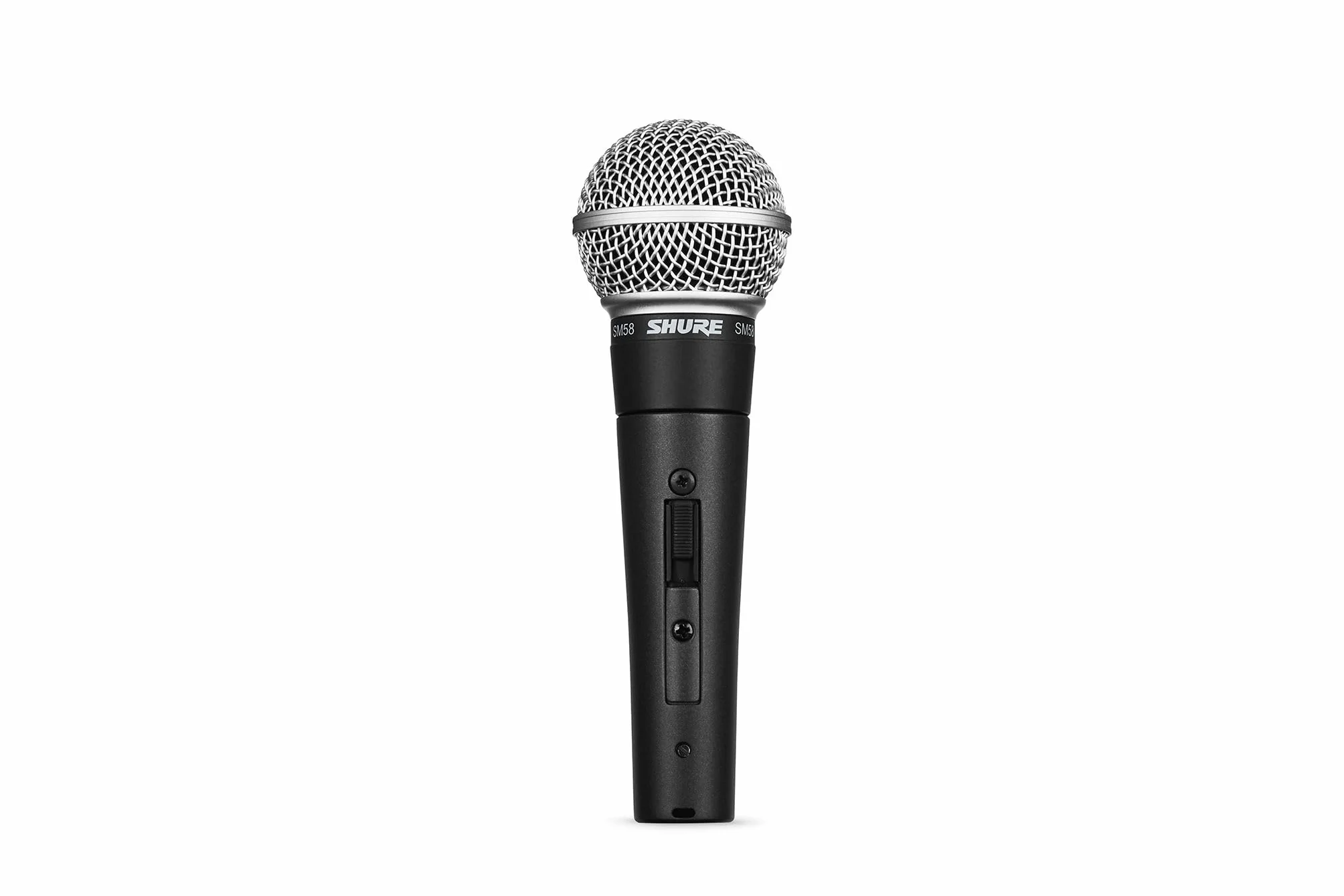 Shure SM58SE Dynamiczny mikrofon wokalny z przełącznikiem ON/OFF, wbudowany filtr pop, klips A25D, torba, złącze XLR