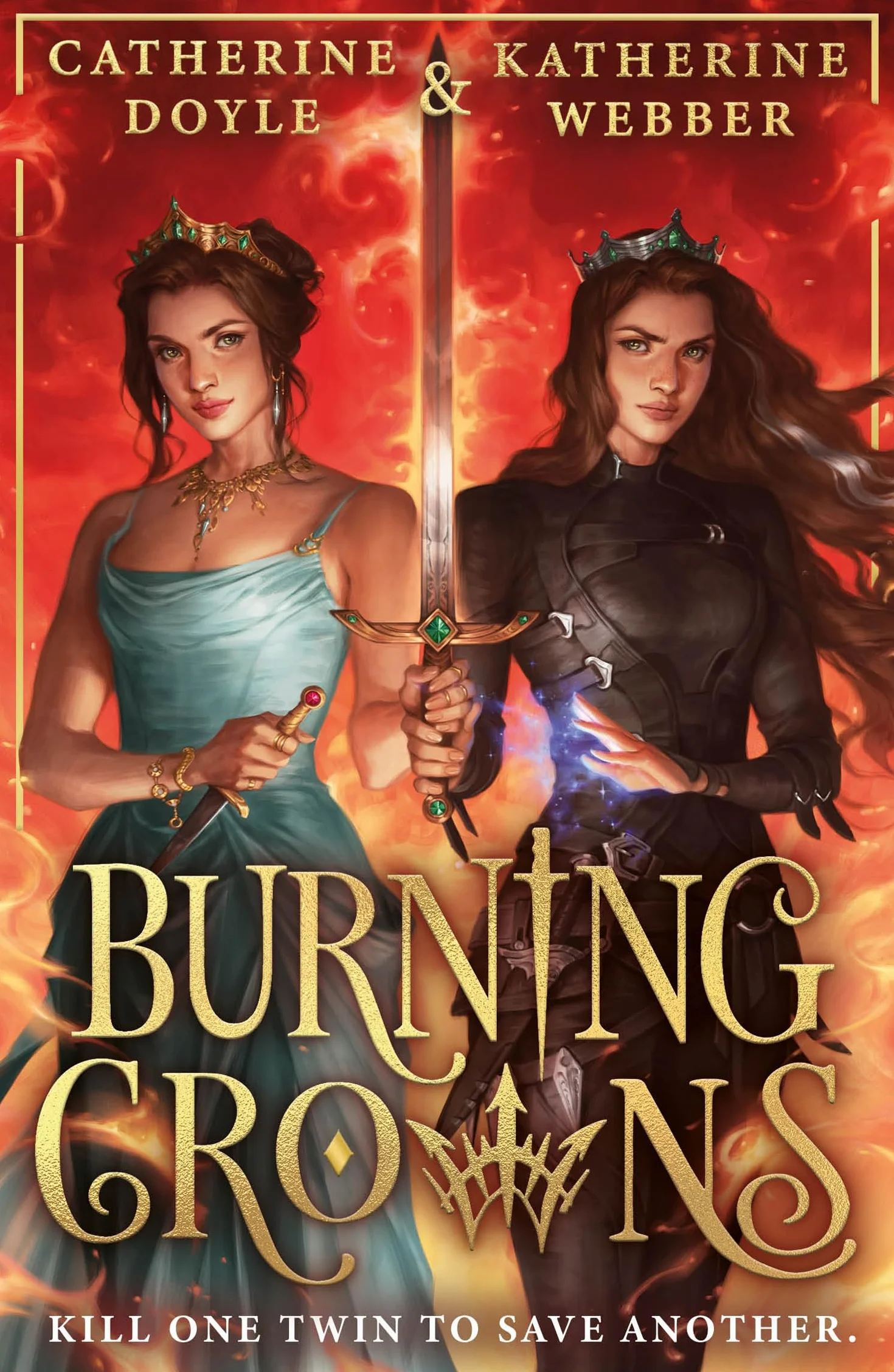 Burning Crowns: The third book in this best-selling royal YA fantasy romance series, new for 2024. TikTok made me buy it!